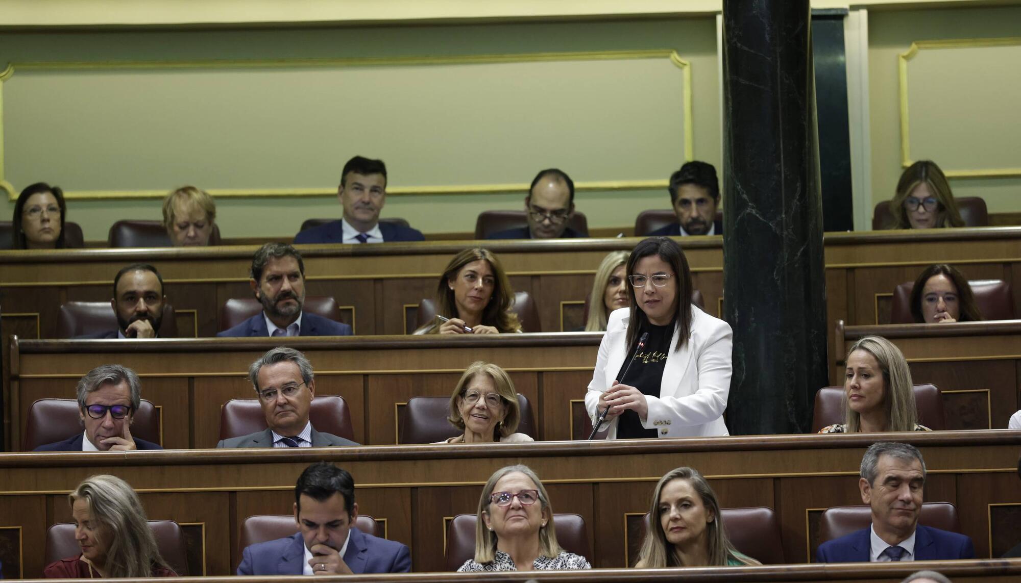Ana Vázquez PP el día del gas pimienta