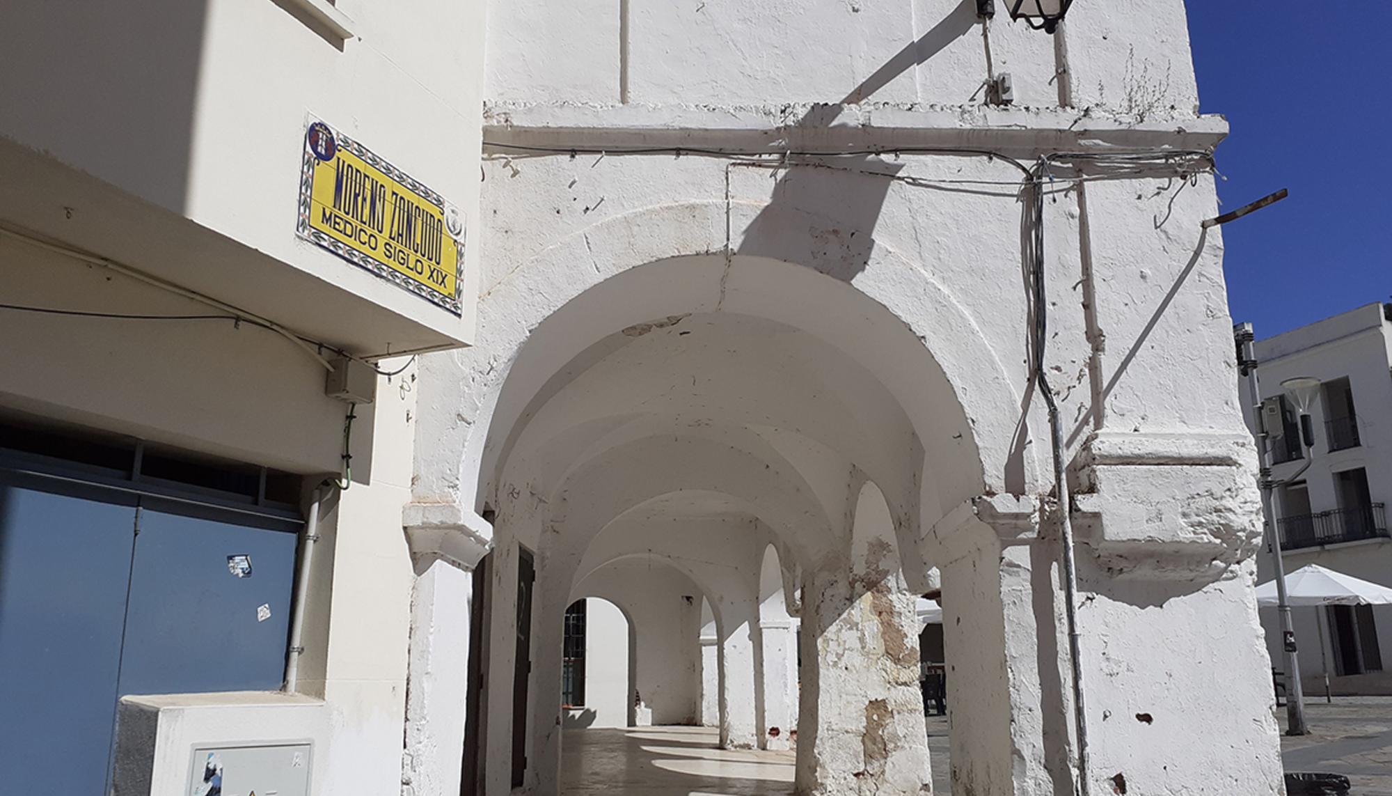 Acceso Plaza Alta desde antigua calle Zapatería