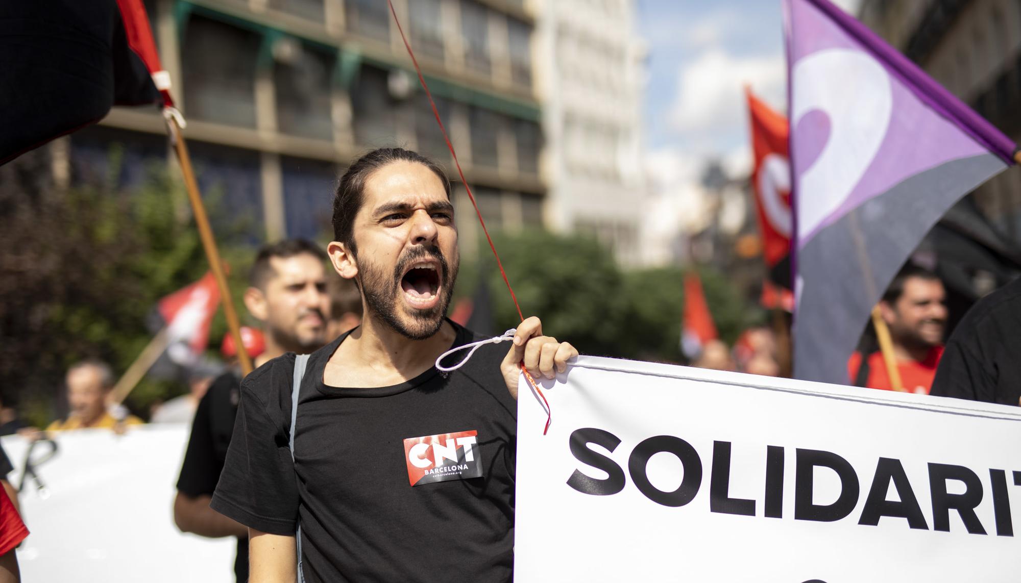 Manifestacion solidaridad La Suiza - 14