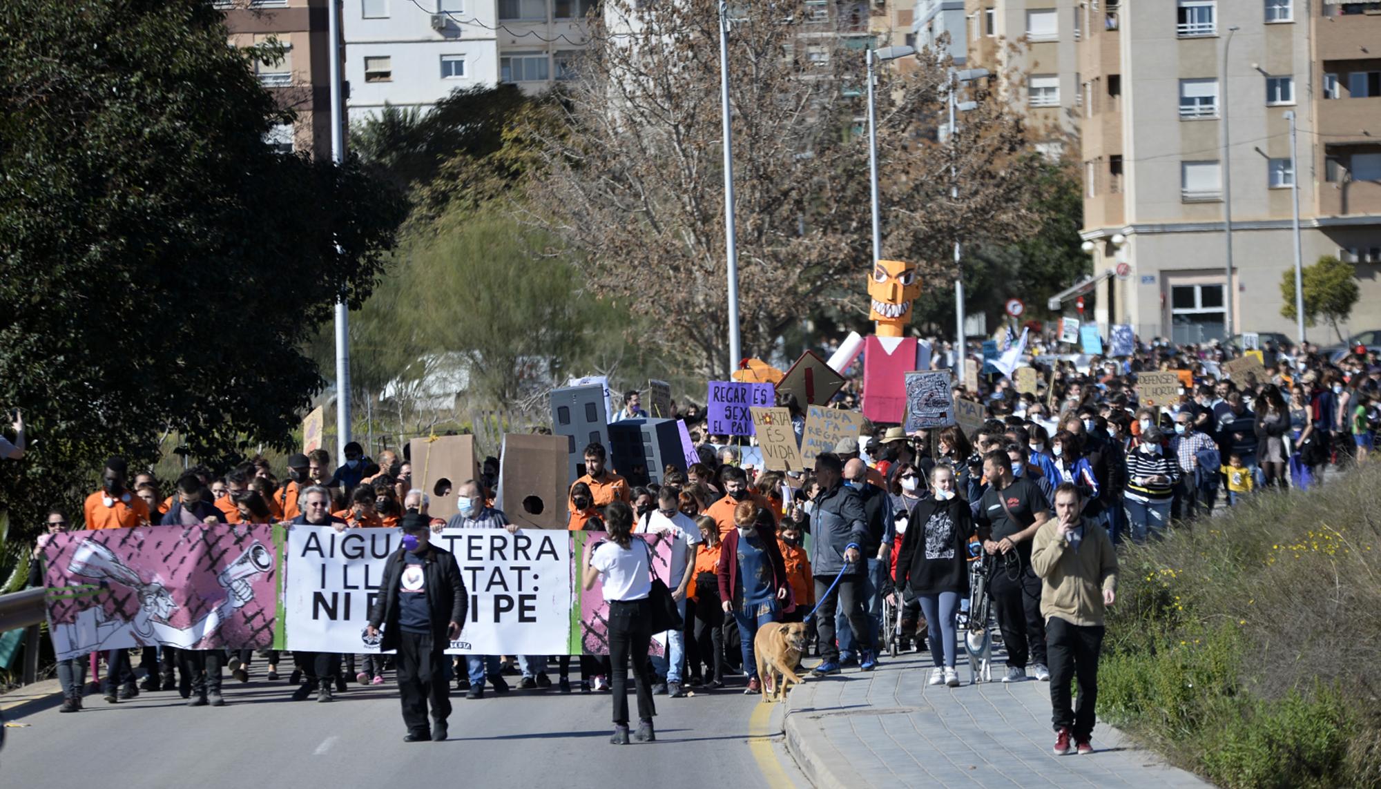 Manifestación Benimaclet 'Terra, aigua i llibertat' - 10