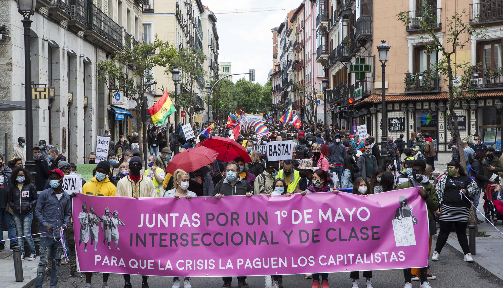 manifestación por un 1ºde Mayo interseccional y de clase - 8