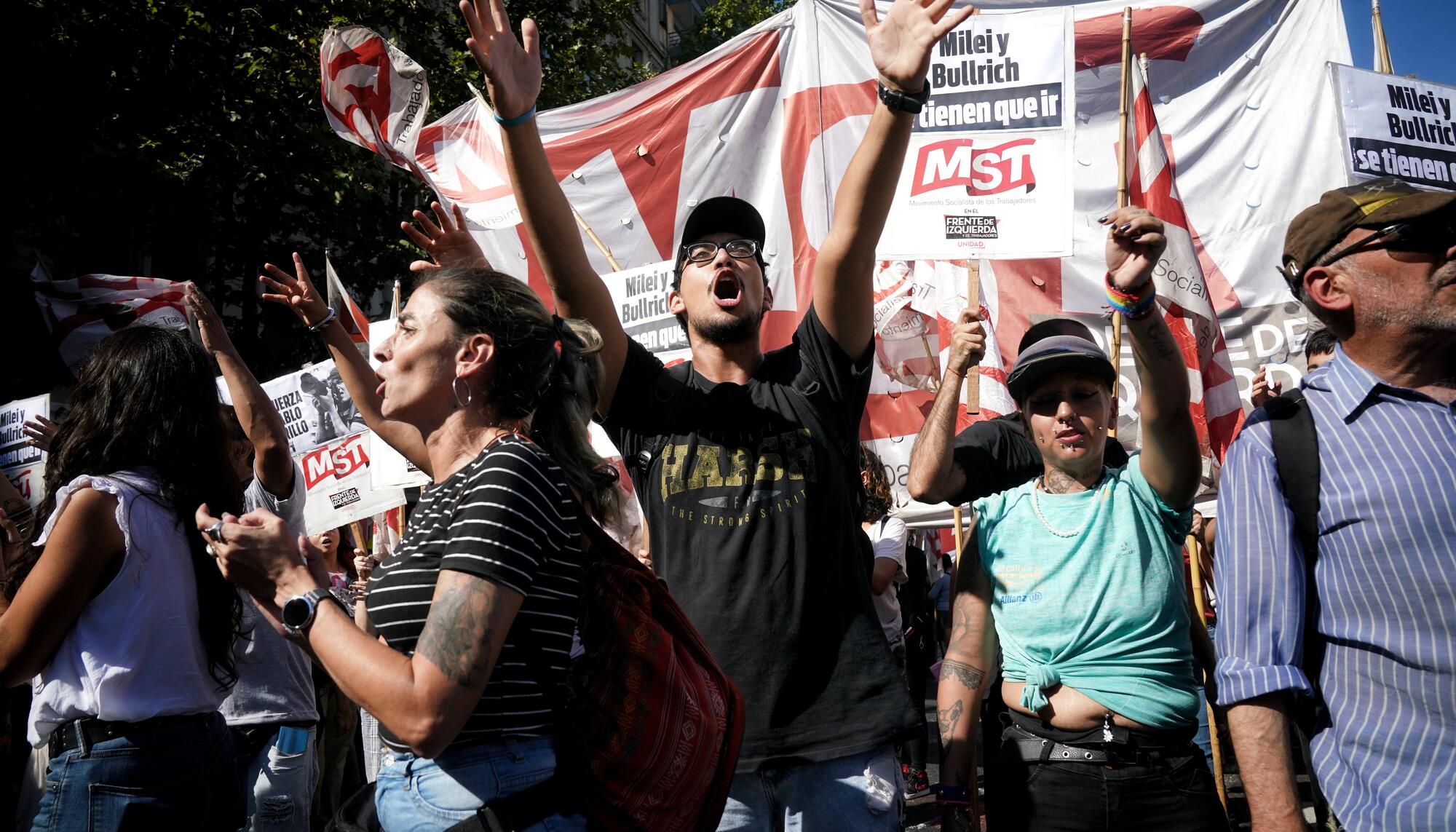 Marcha jubilados Buenos aires - 2