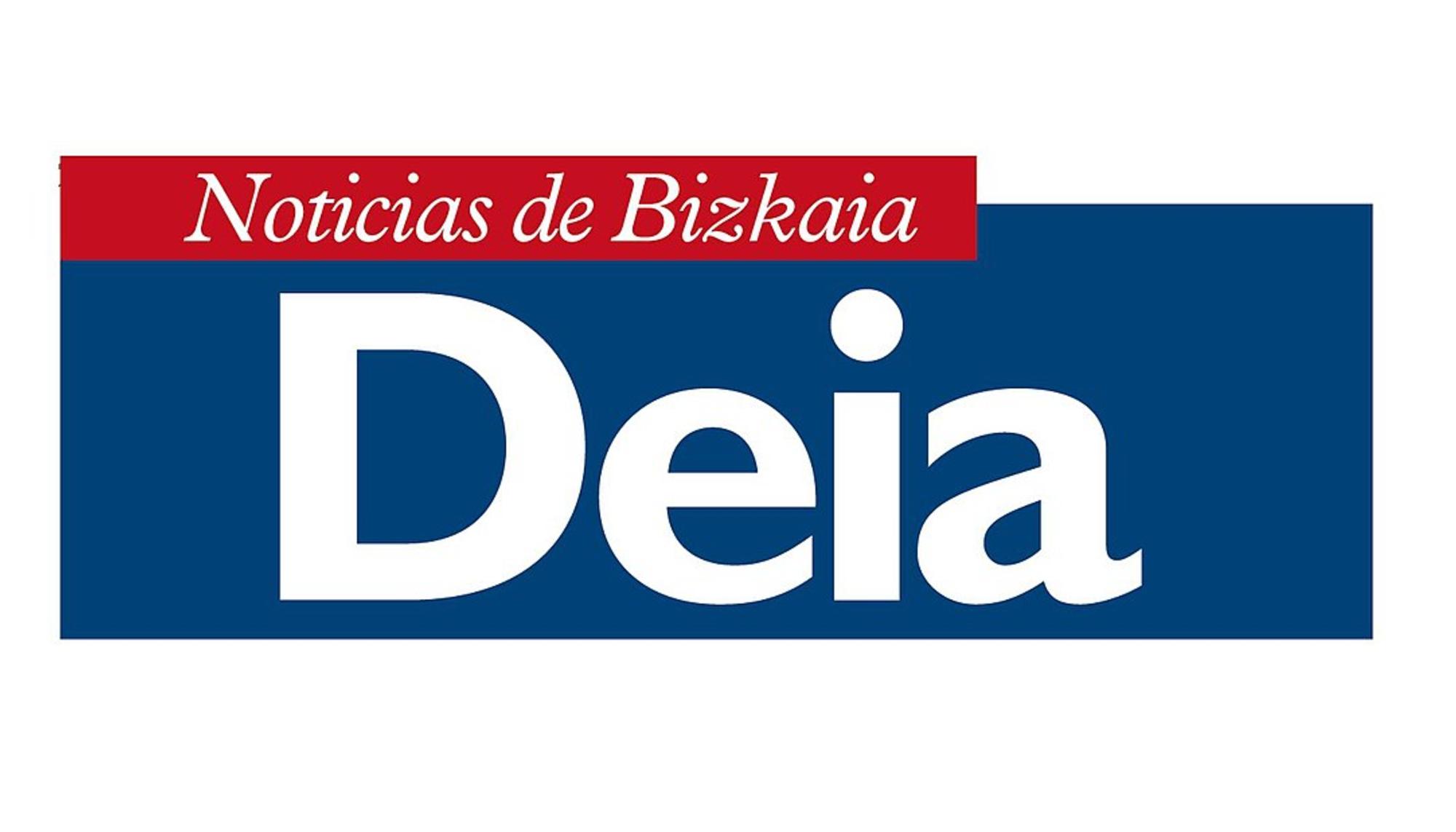 Deia, periódico de Bizkaia. Mancheta.