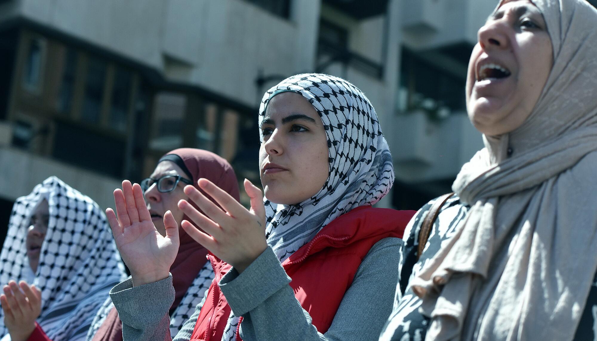 Manifestaciones País Valenciá solidaridad con Palestina 20-21 abril  - 9