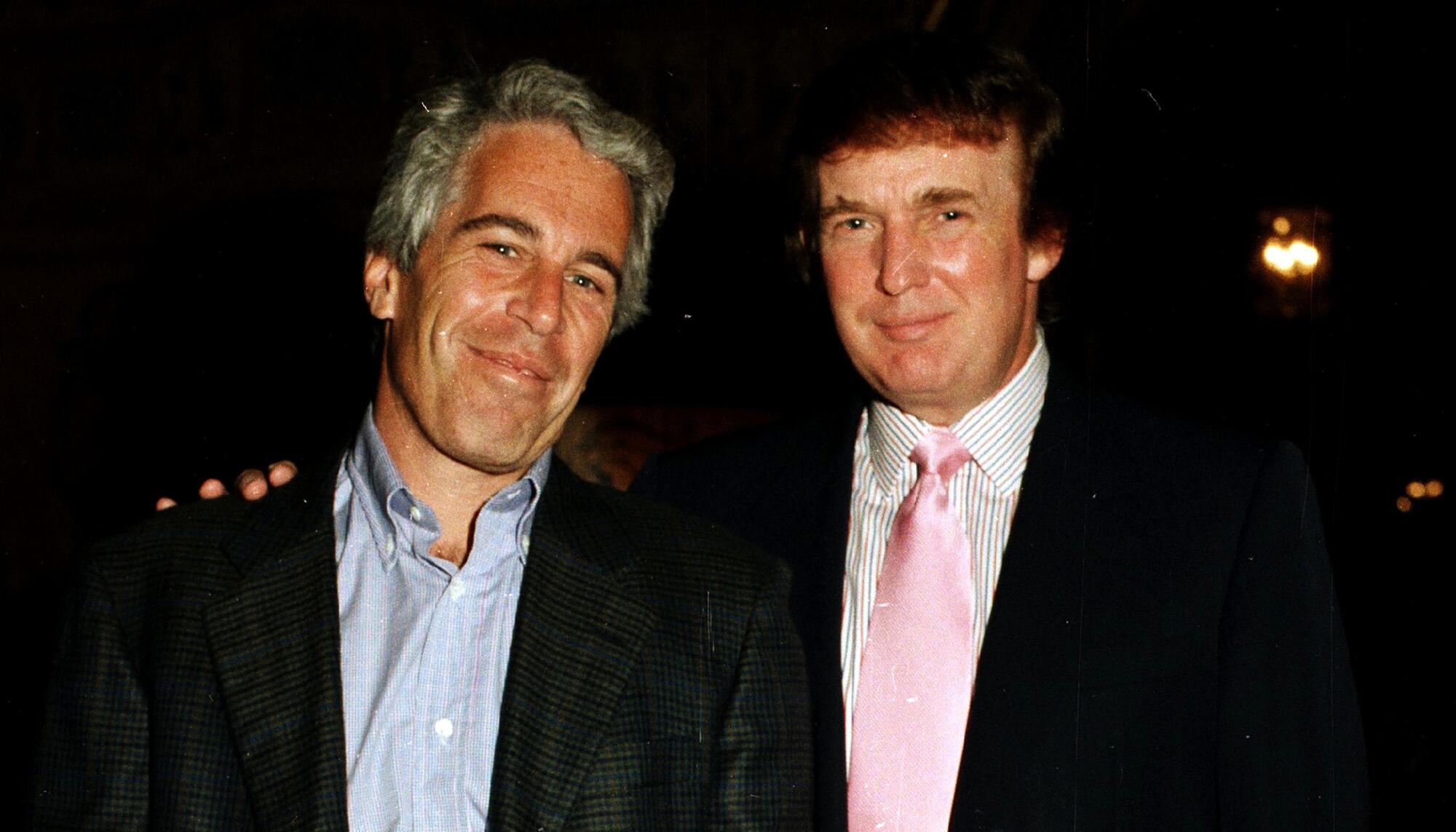 Donald Trump Jeffrey Epstein 