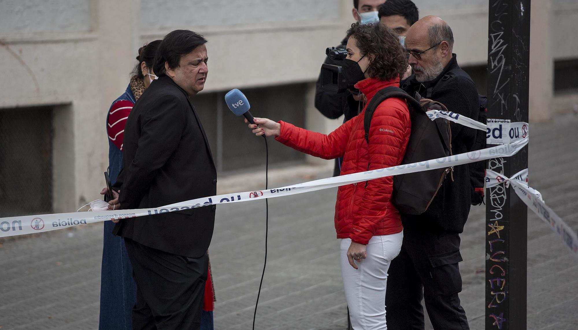 Incendio Barcelona familia - 3