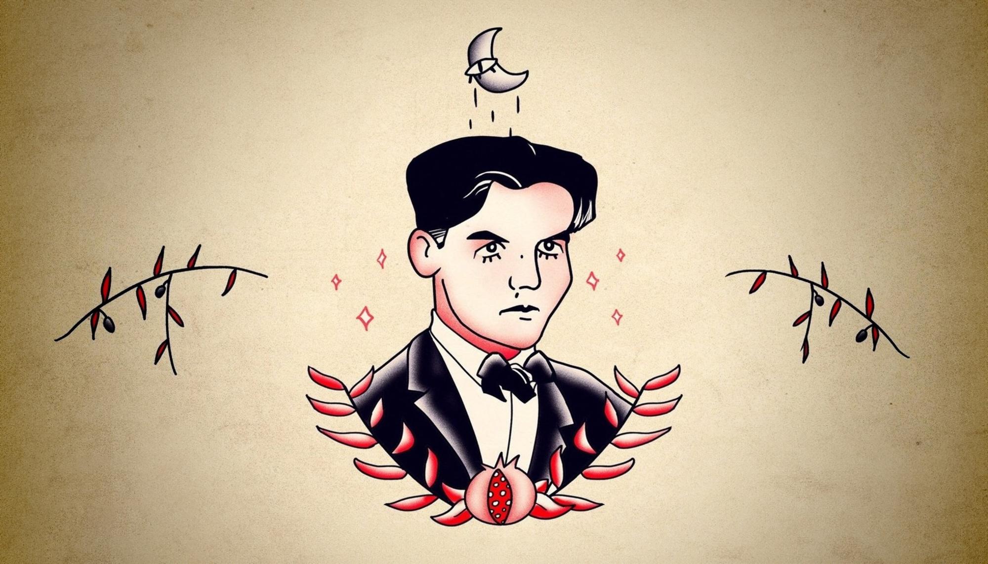 Federico García Lorca ilustración 