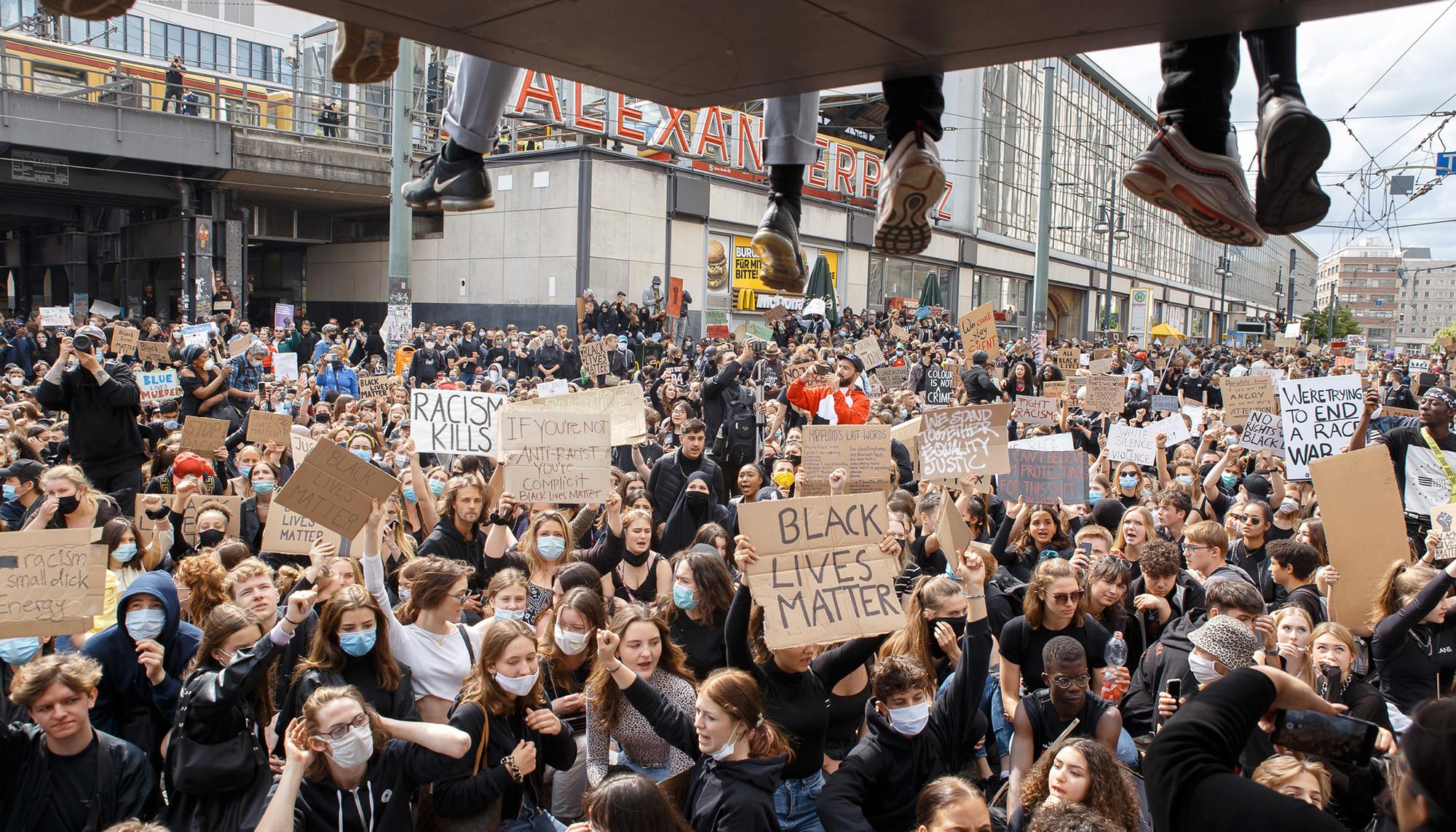 BLM Berlin racismo