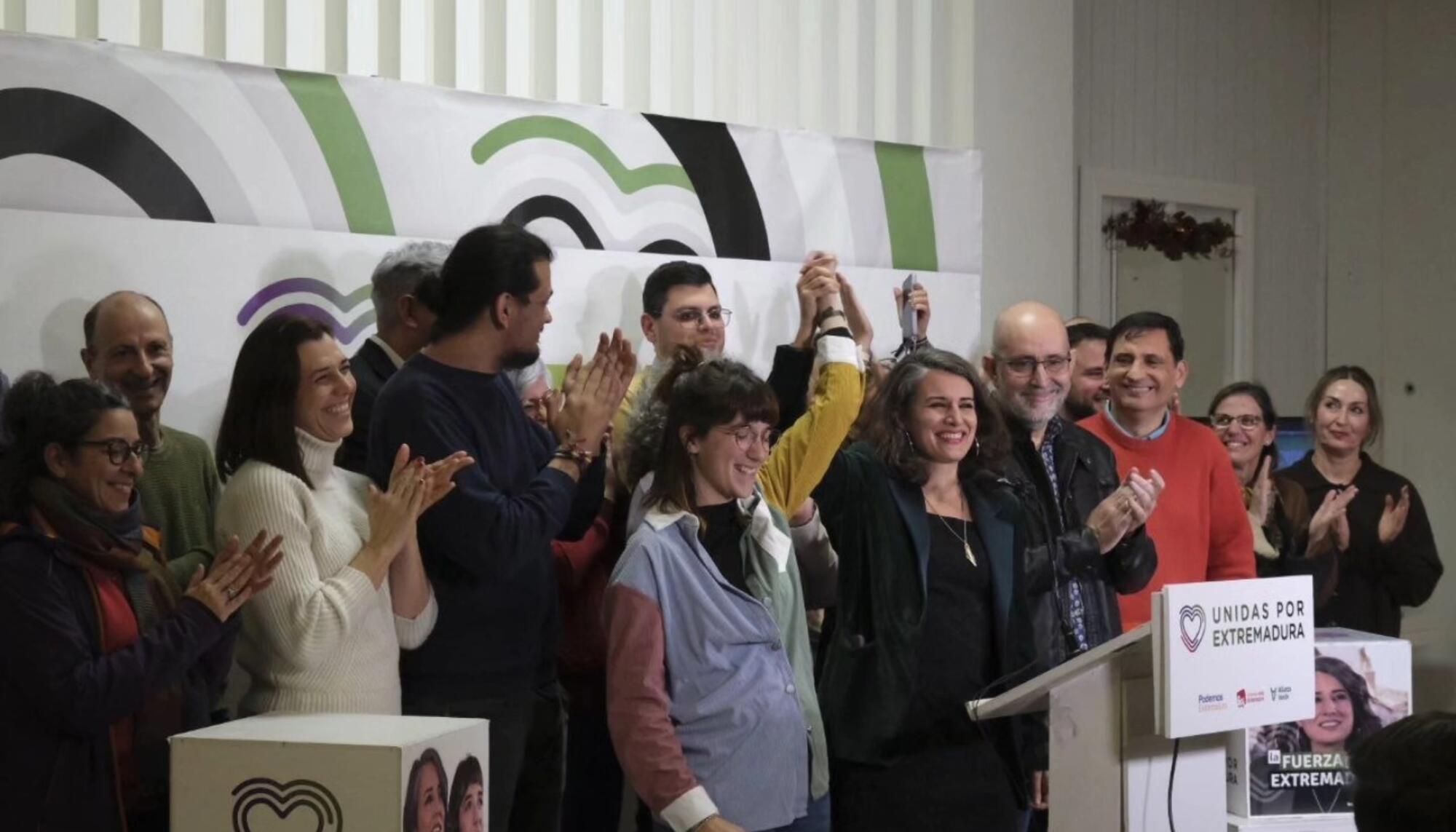 Sede de Unidas por Extremadura elecciones