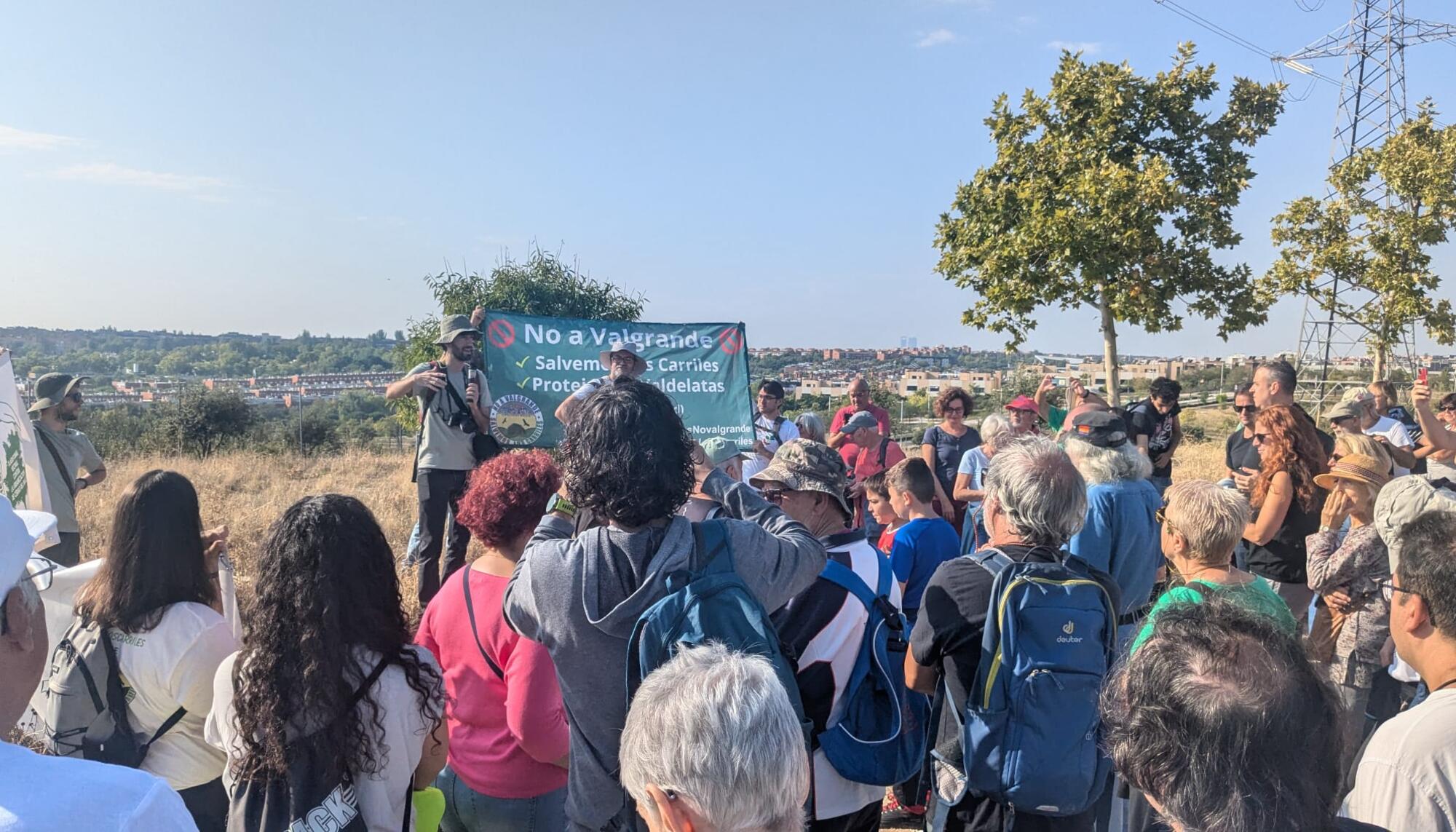 Marcha ecologista contra Los Carriles