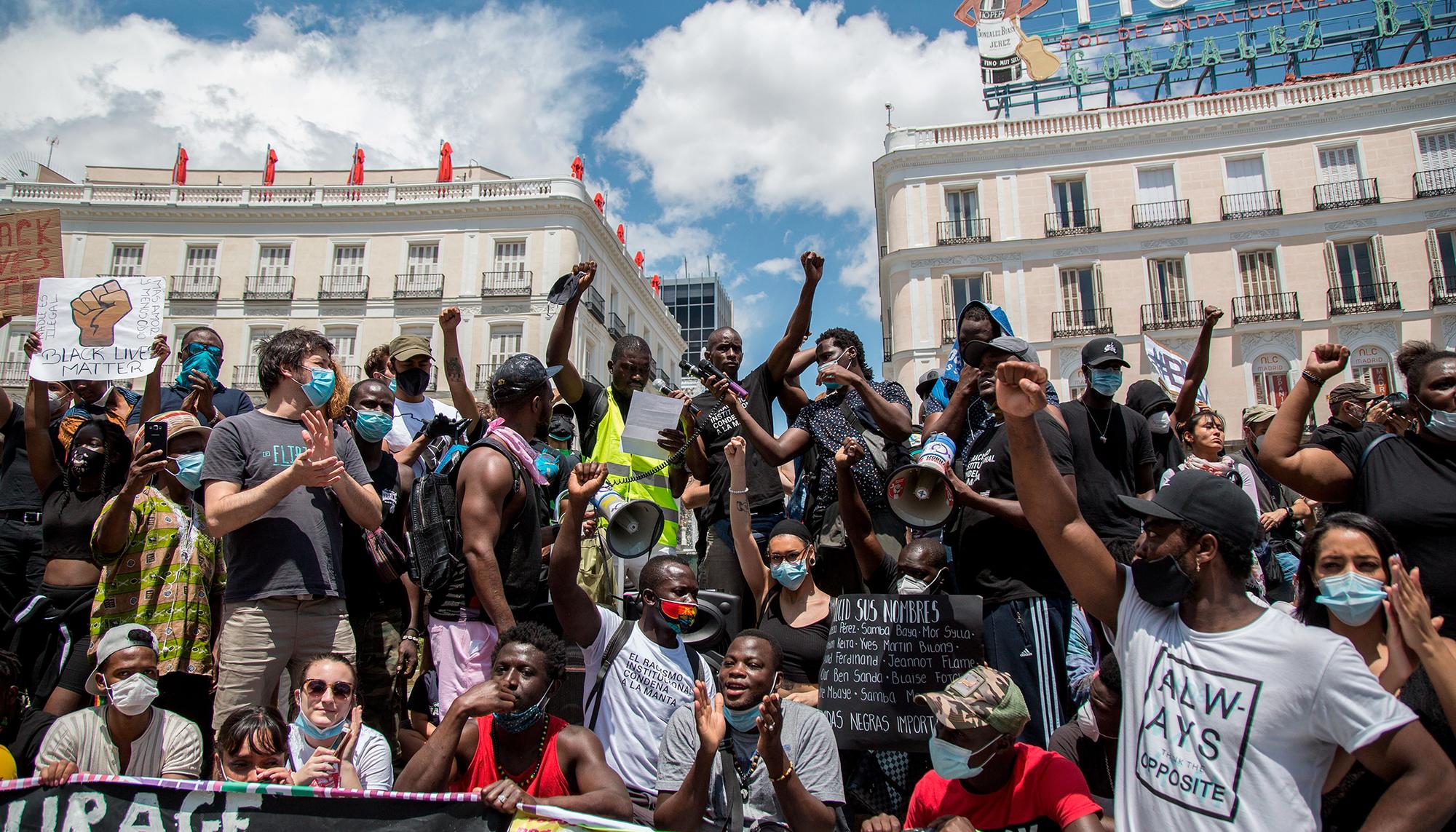 manifiesto antirracismo Madrid