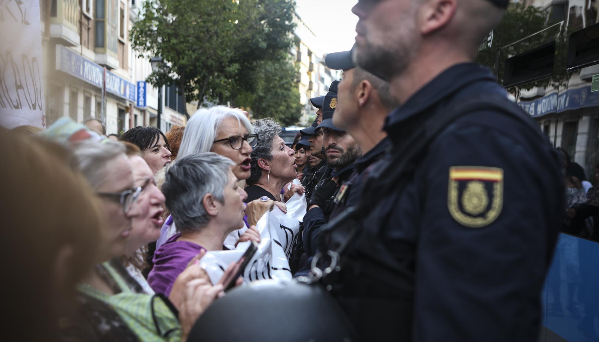 Ley sólo sí es sí. Concentración  frente al Ministerio de Justicia contra la reforma de la ley - 5