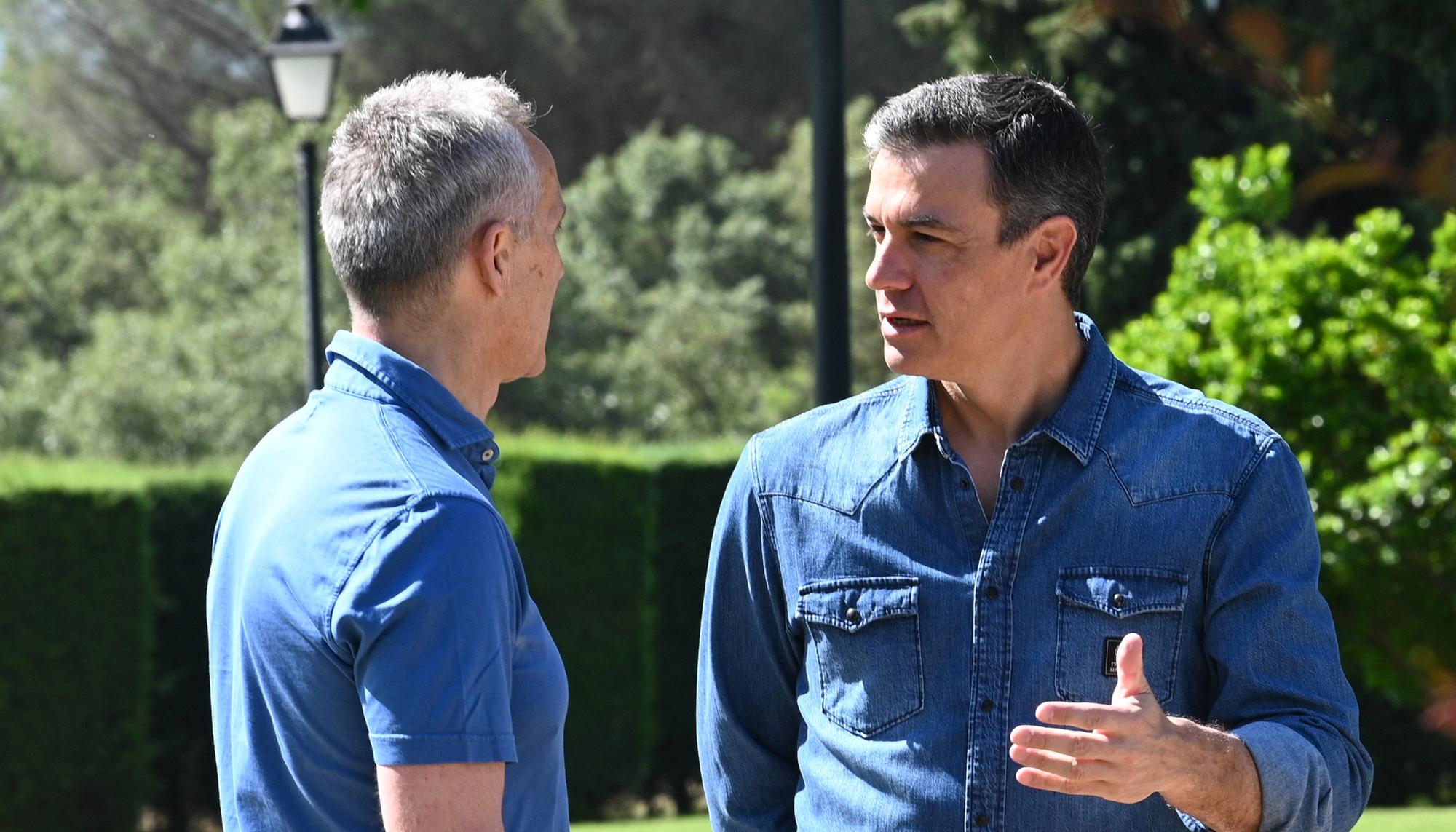 Pedro Sánchez y el Secretario General de la OTAN, Jens Stoltenberg - 1