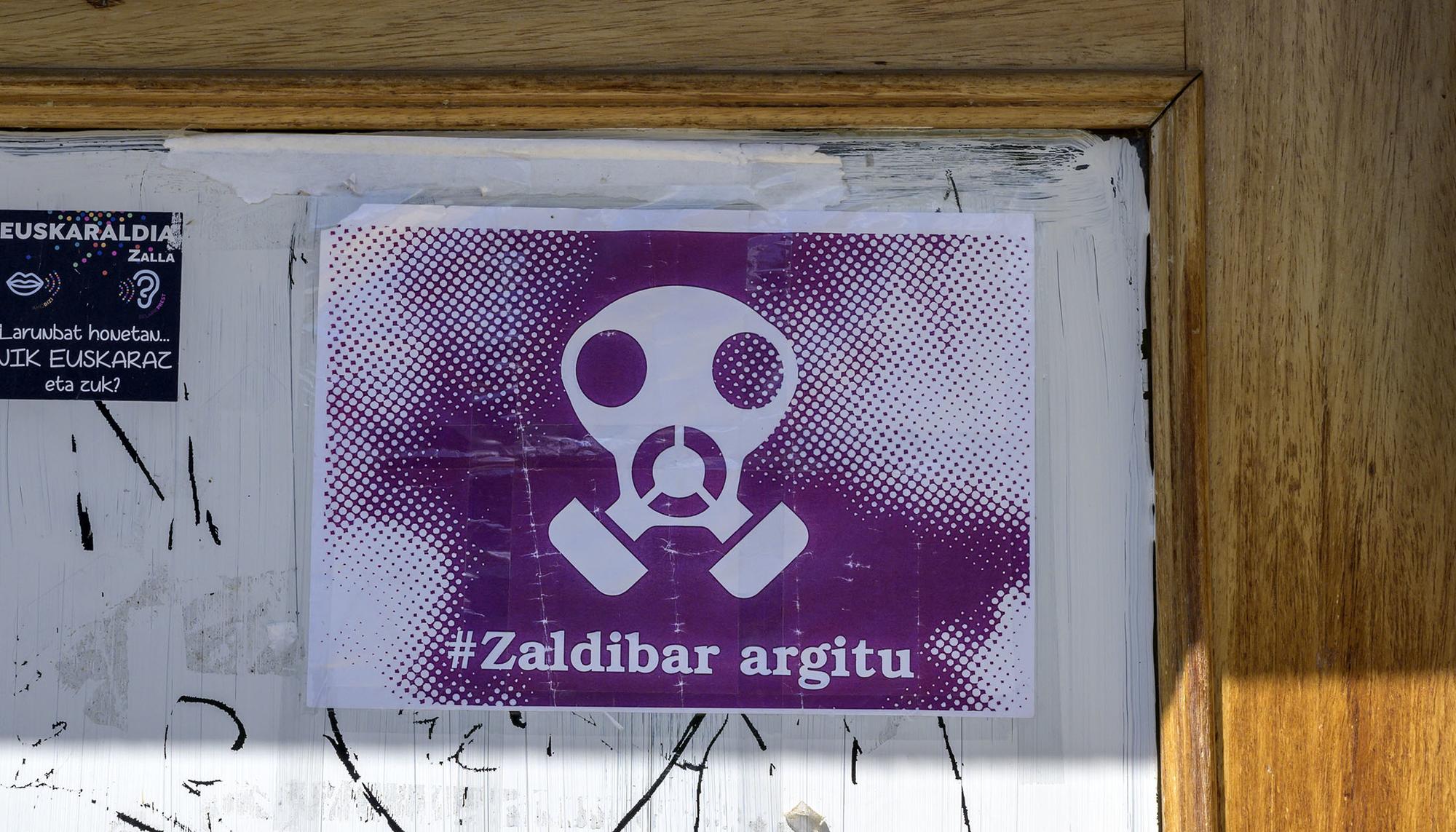 Zaldibar cartel vertedero