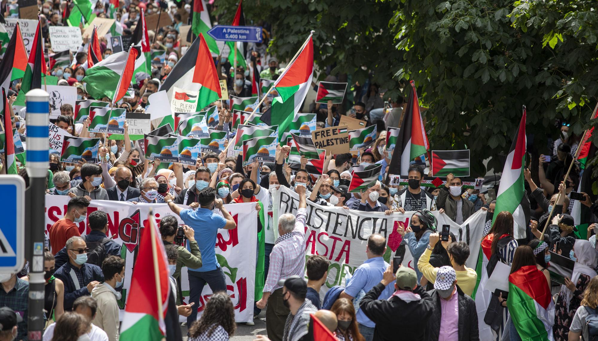 Manifestacion bombas Israel Palestina - 18