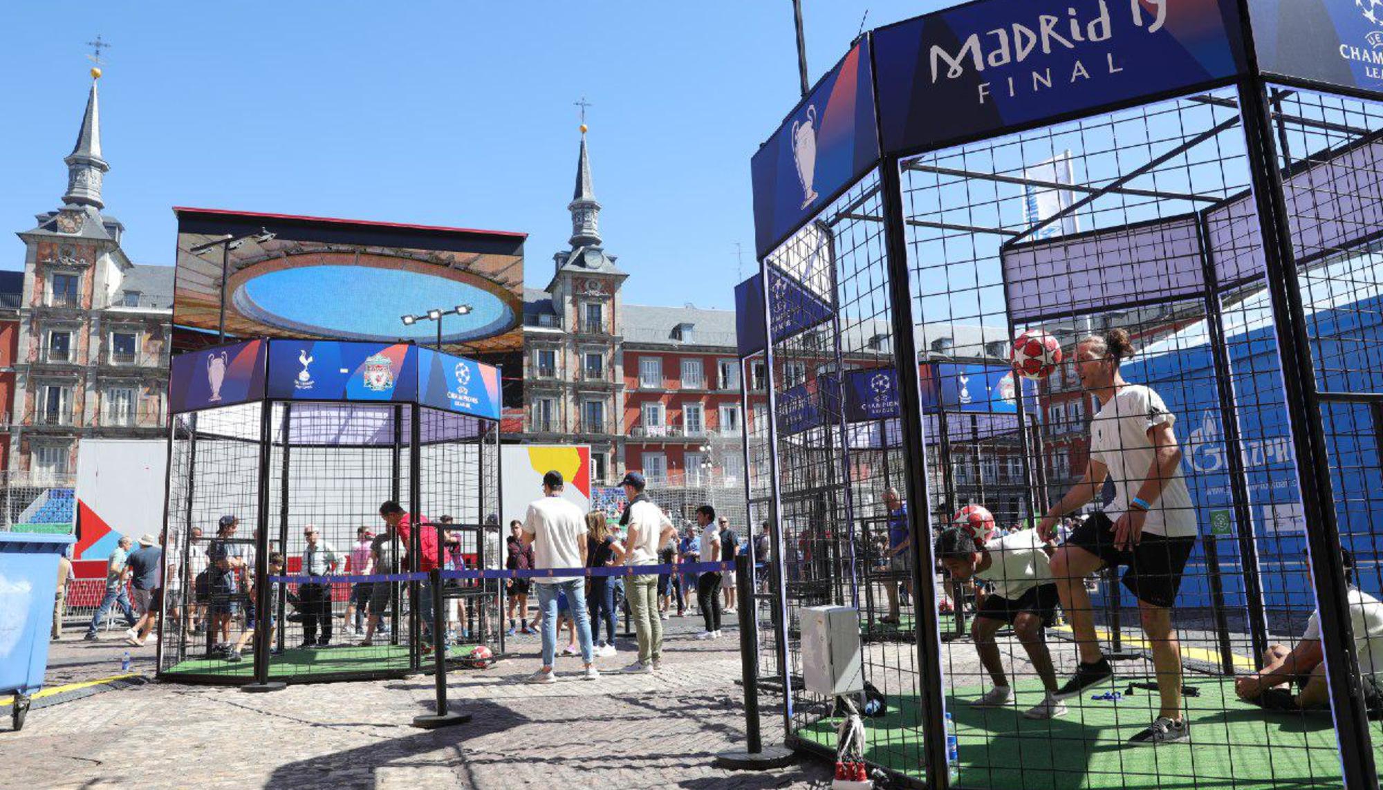 Mercantilización del espacio publico Madrid