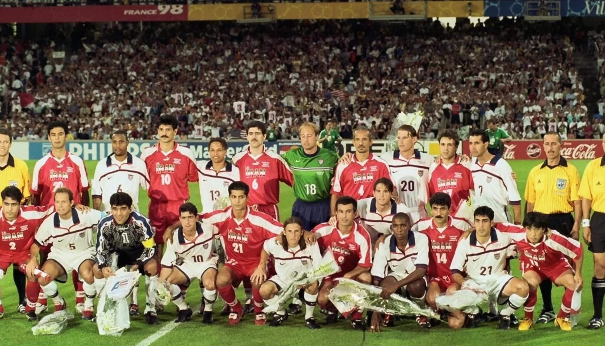 Irán EEUU Fútbol Francia 98