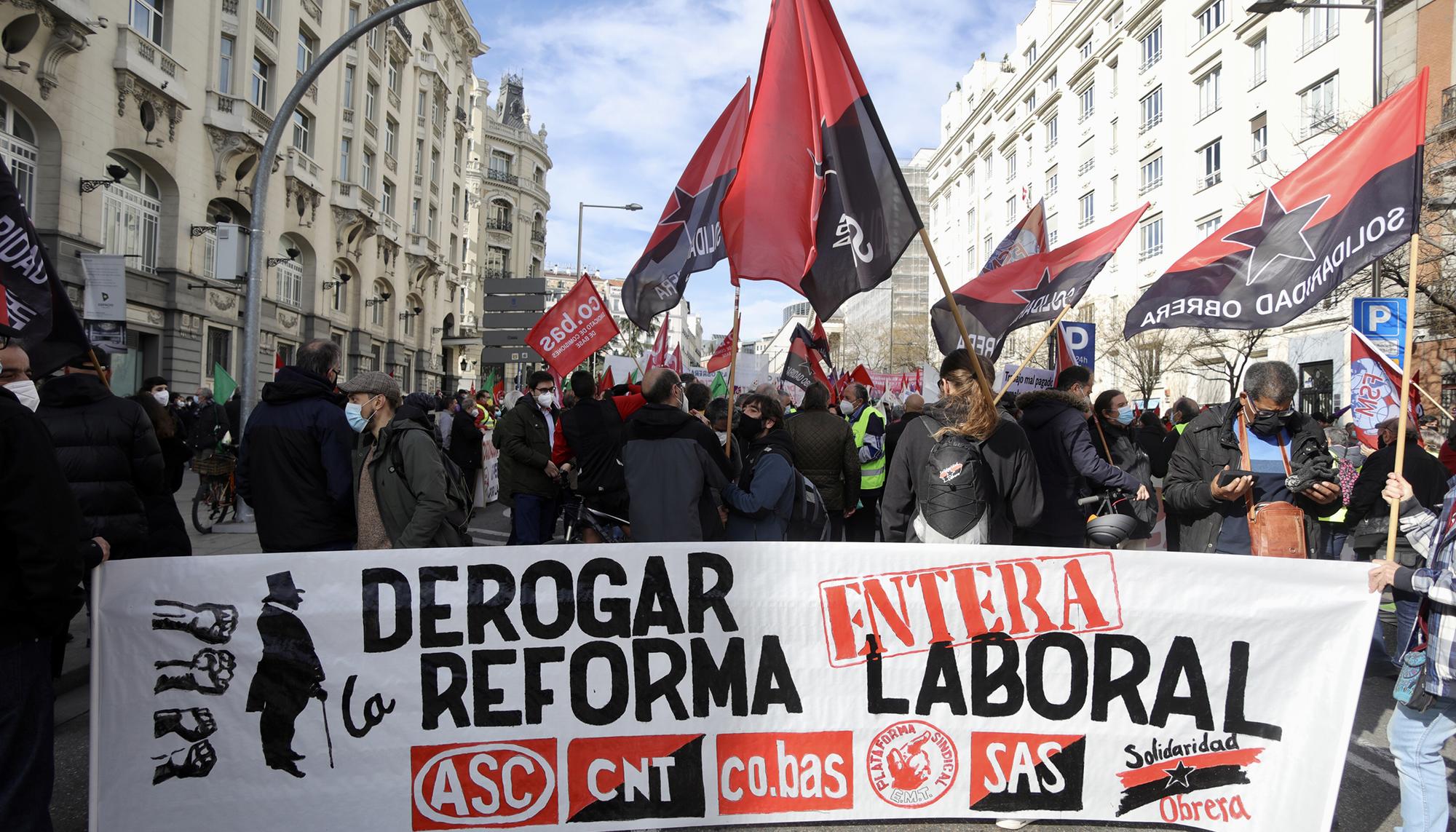 Contra la reforma laboral madrid - 1