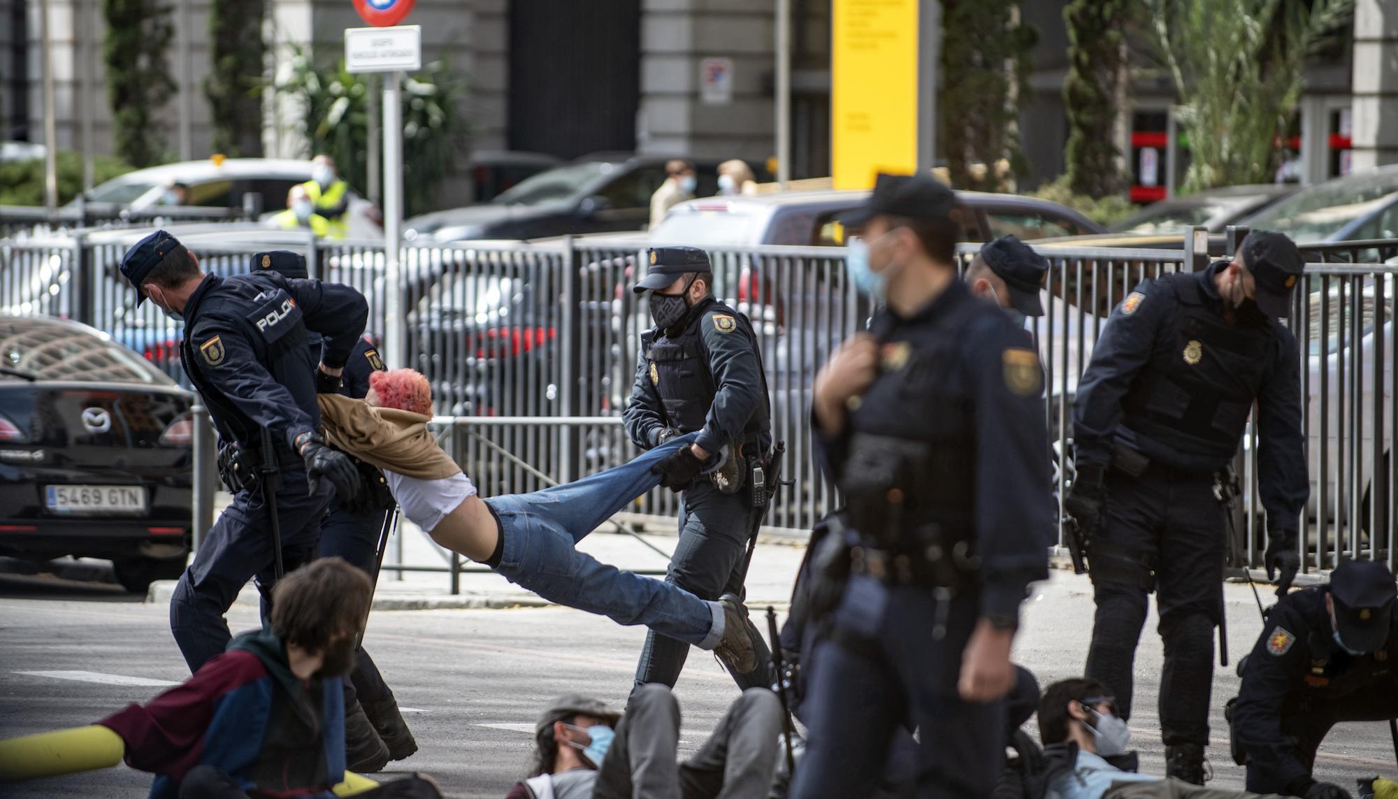 Asamblea por el clima, la protesta en imagenes - 24