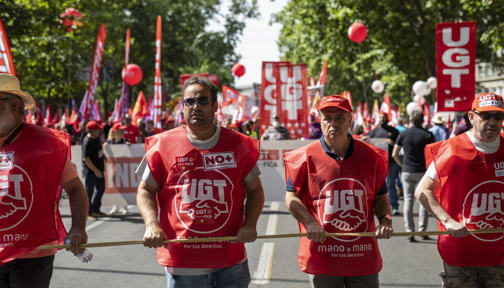 Manifestacion Sindicatos Pacto por la industria - 1