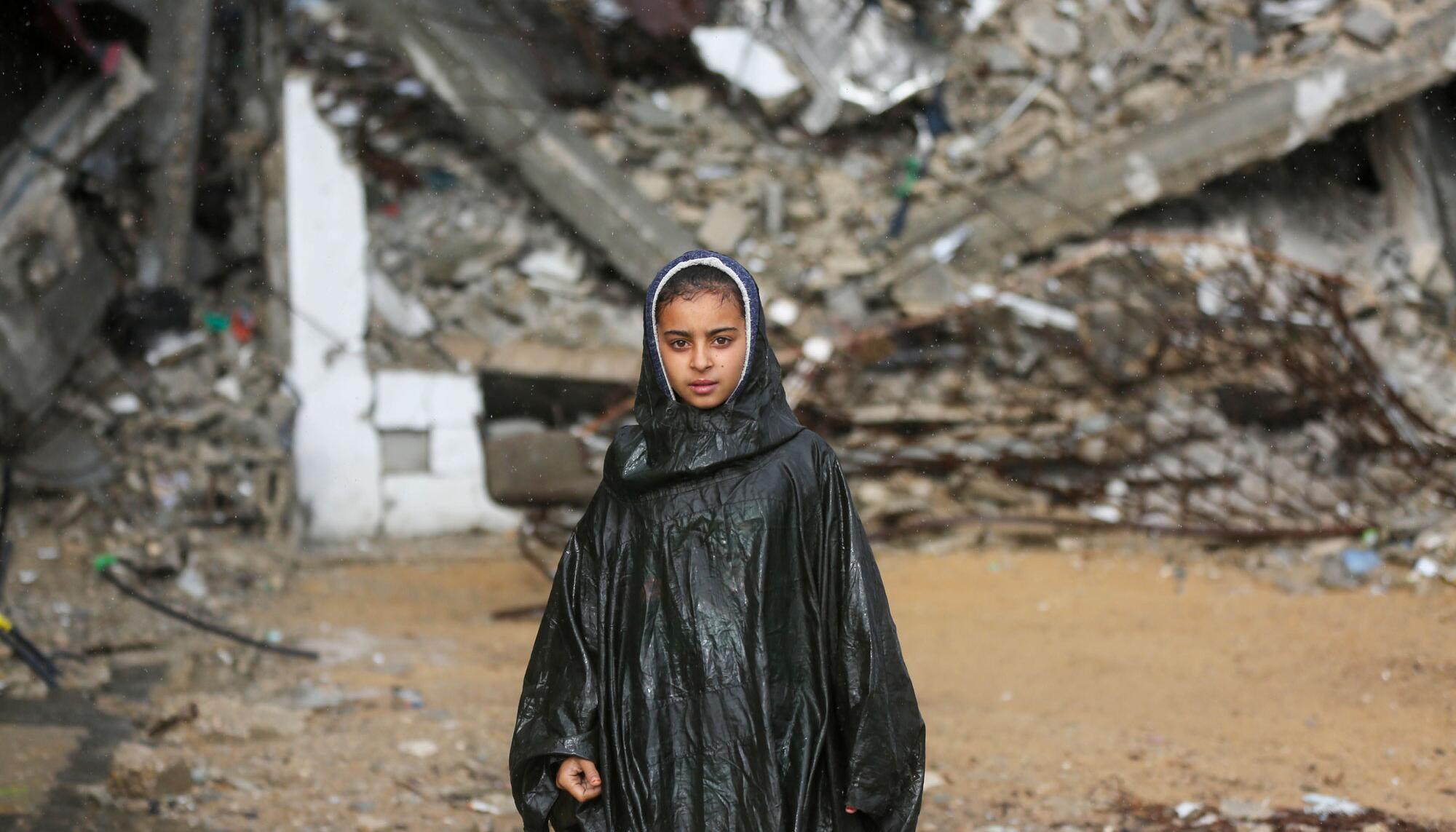 Inundaciones Gaza diciembre 2025