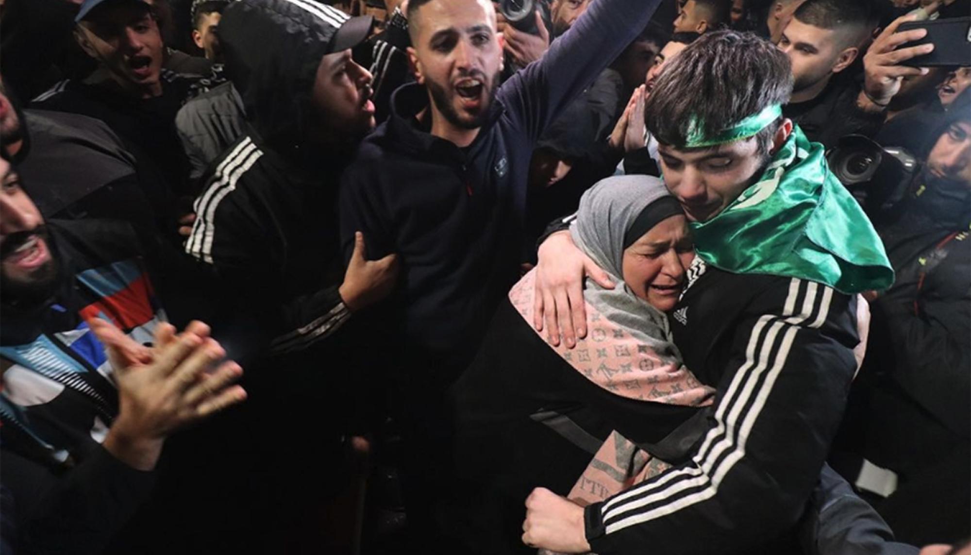 liberación palestinos