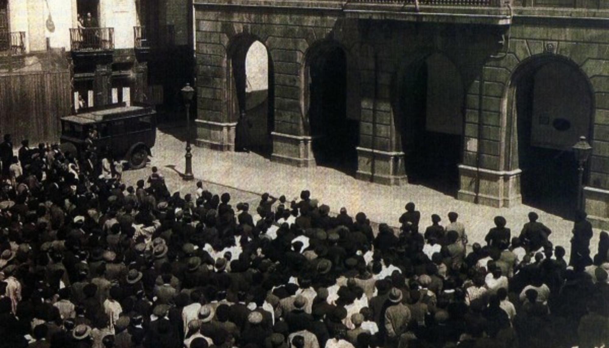 Proclamación de la segunda República en el Ayuntamiento