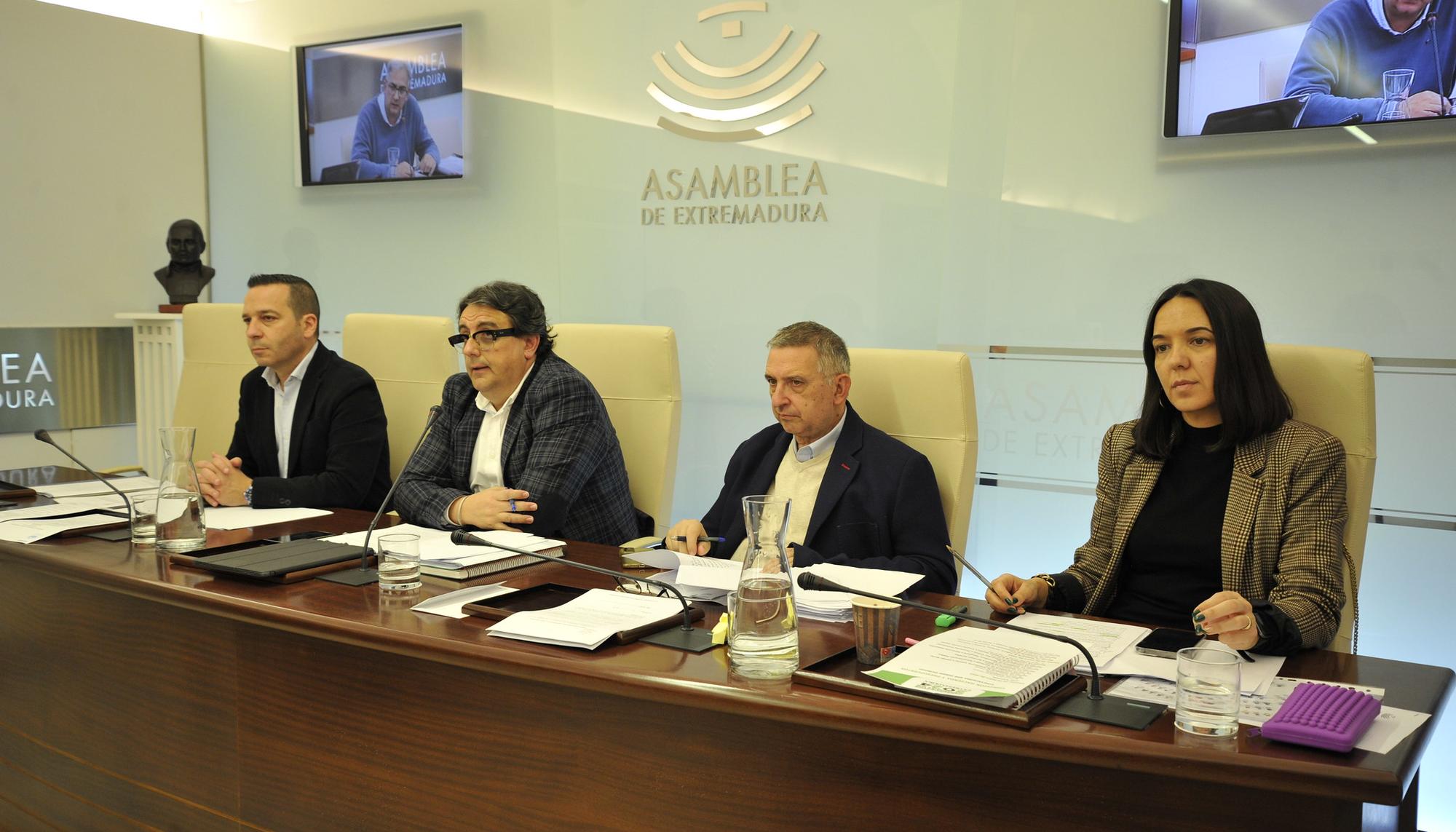 Asamblea Extremadura Mesa