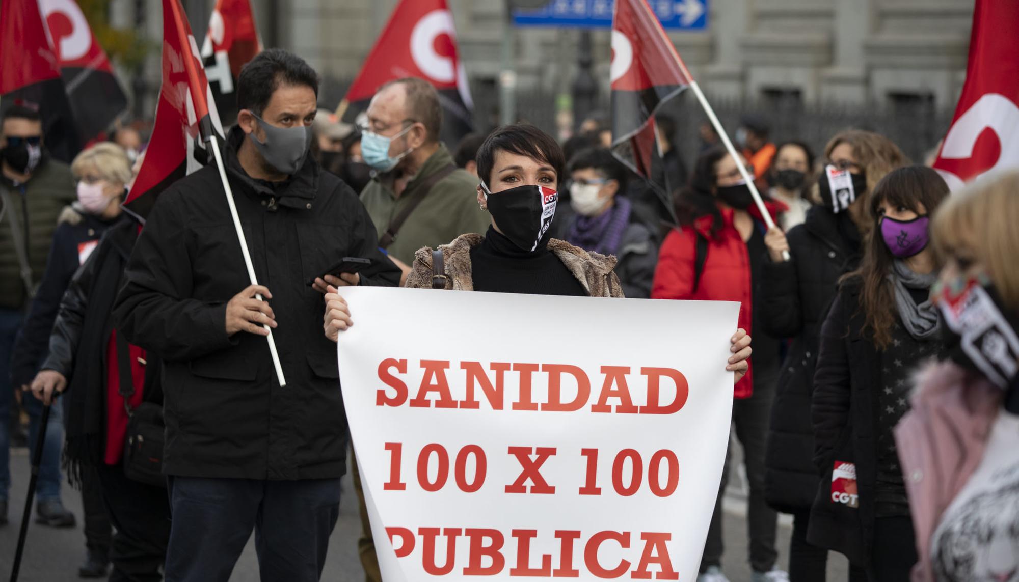 Sanidad CGT huelga noviembre 2020