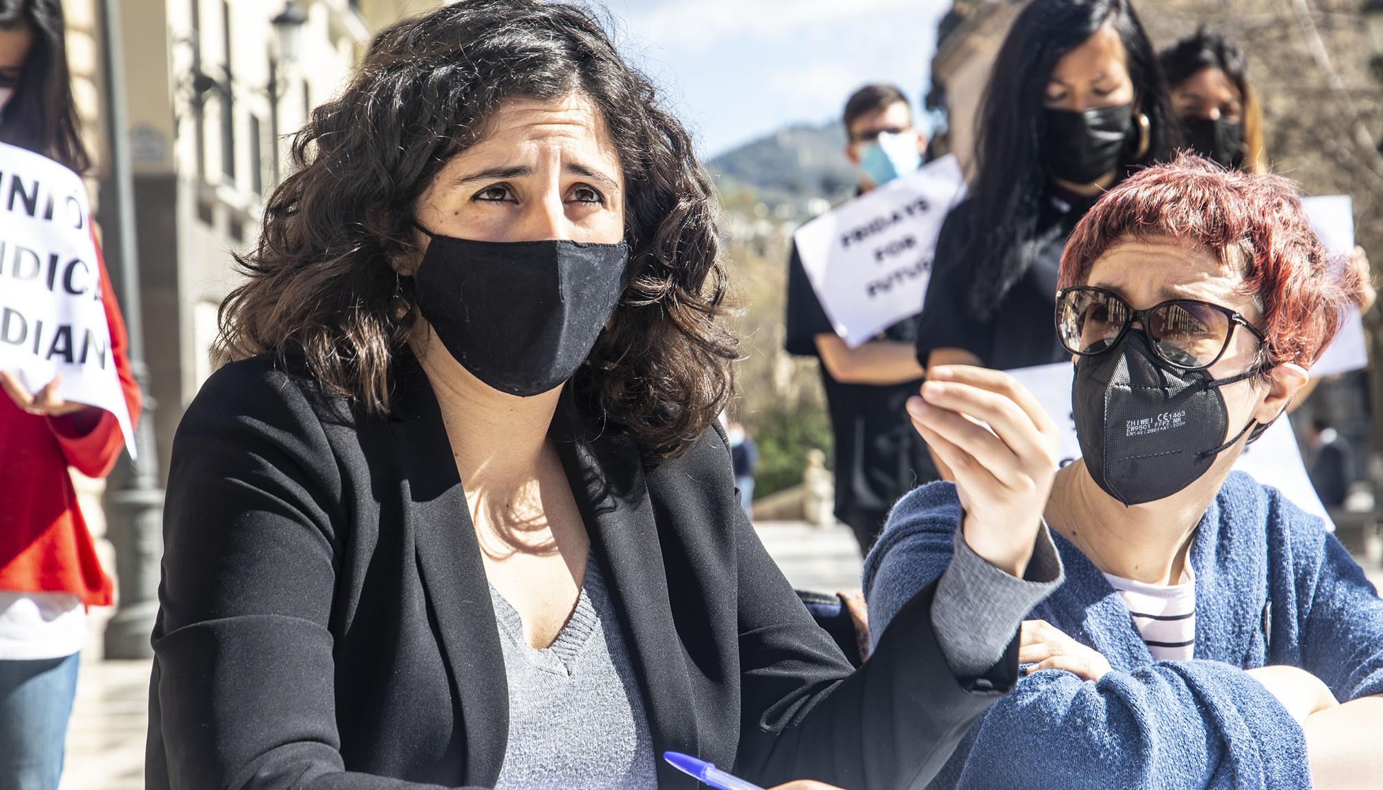 Abogada de los jóvenes encarcelados en Granada