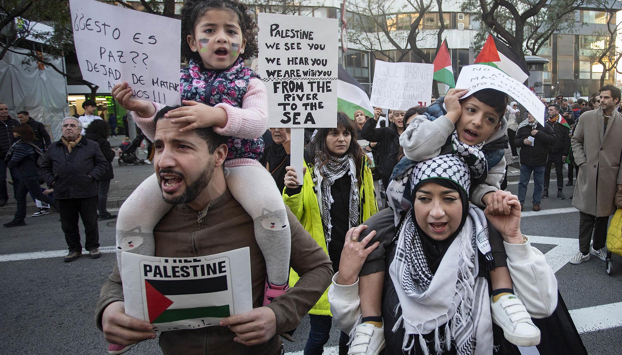 Palestina Manifestacion Barcelona - 1