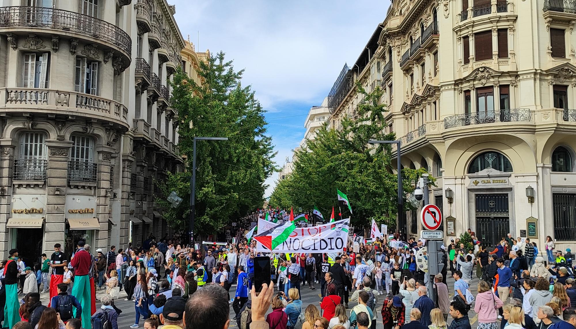 Manifestación Granada Palestina 3