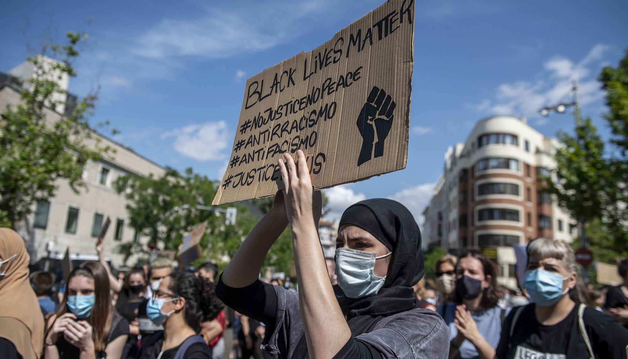 #BlackLivesMatter Madrid 7