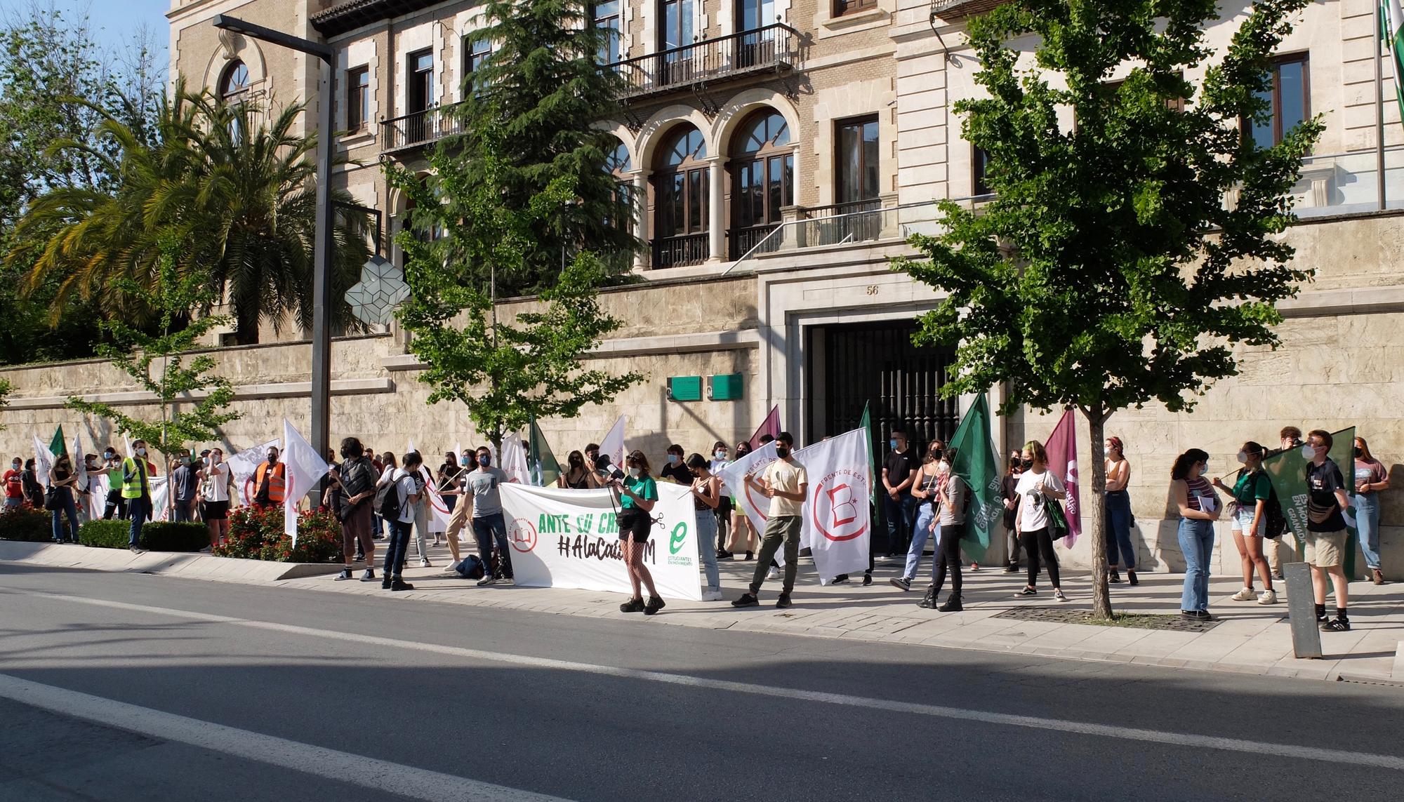 Concentración estudiantes Andalucía 6