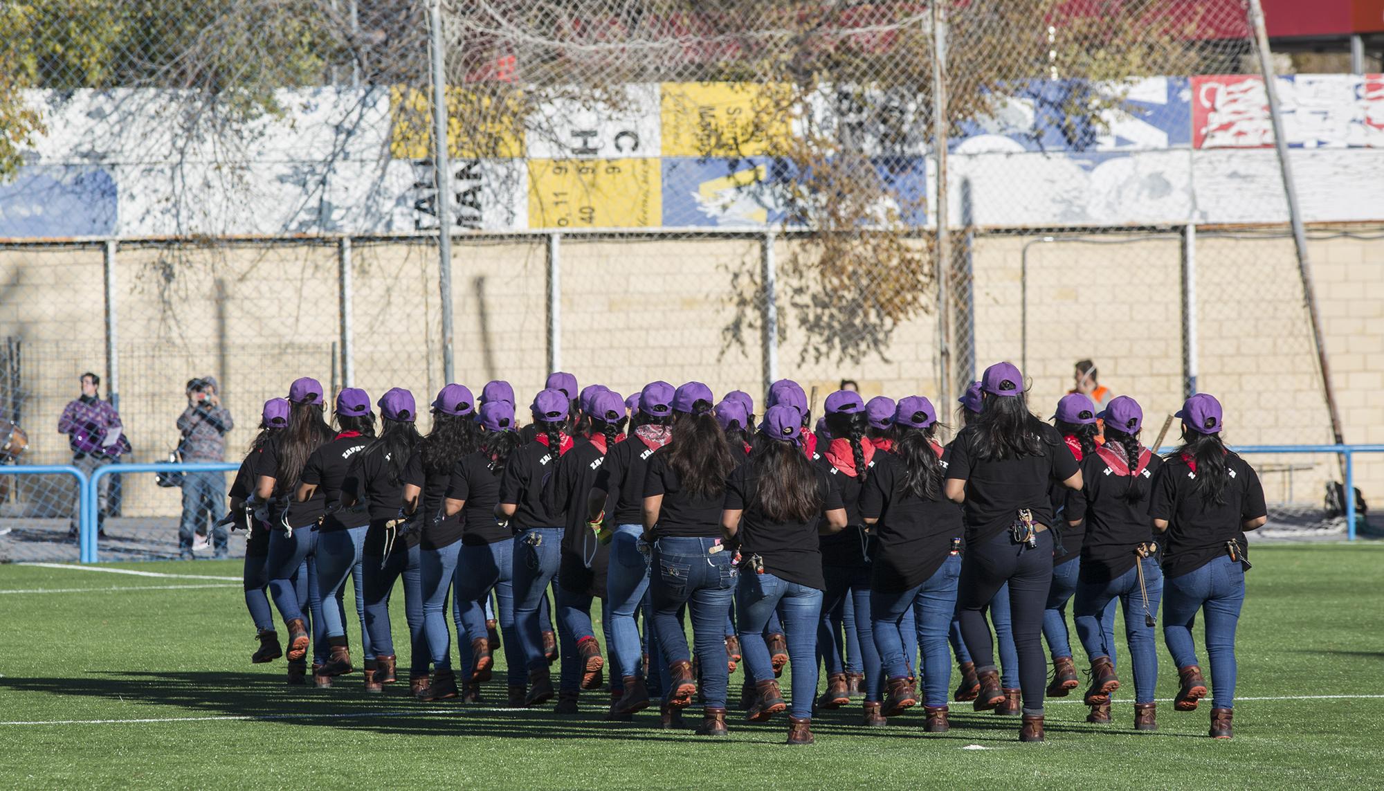 Partido de fútbol con las Independientes de Vallecas. Fin de la Gira zapatista. - 6