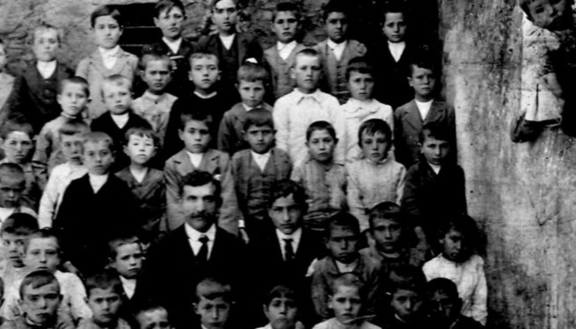 Francisco Sirgado en la escuela