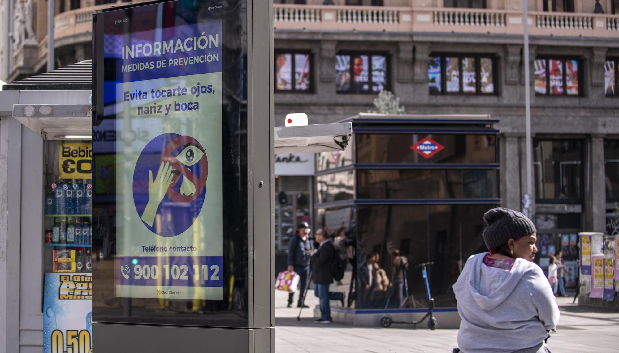 Mascaras y coronavirus en Madrid - 2