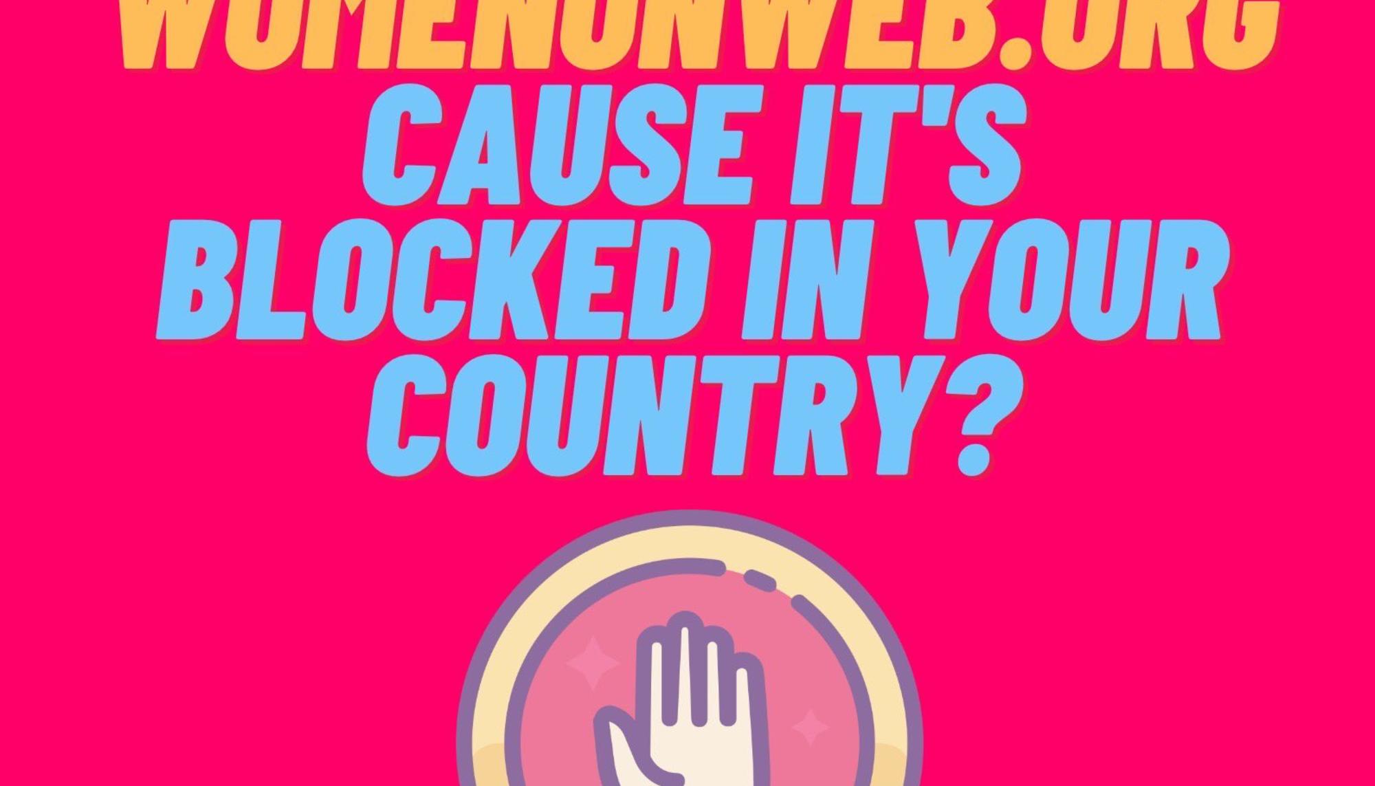 Women on Web Bloqueo 