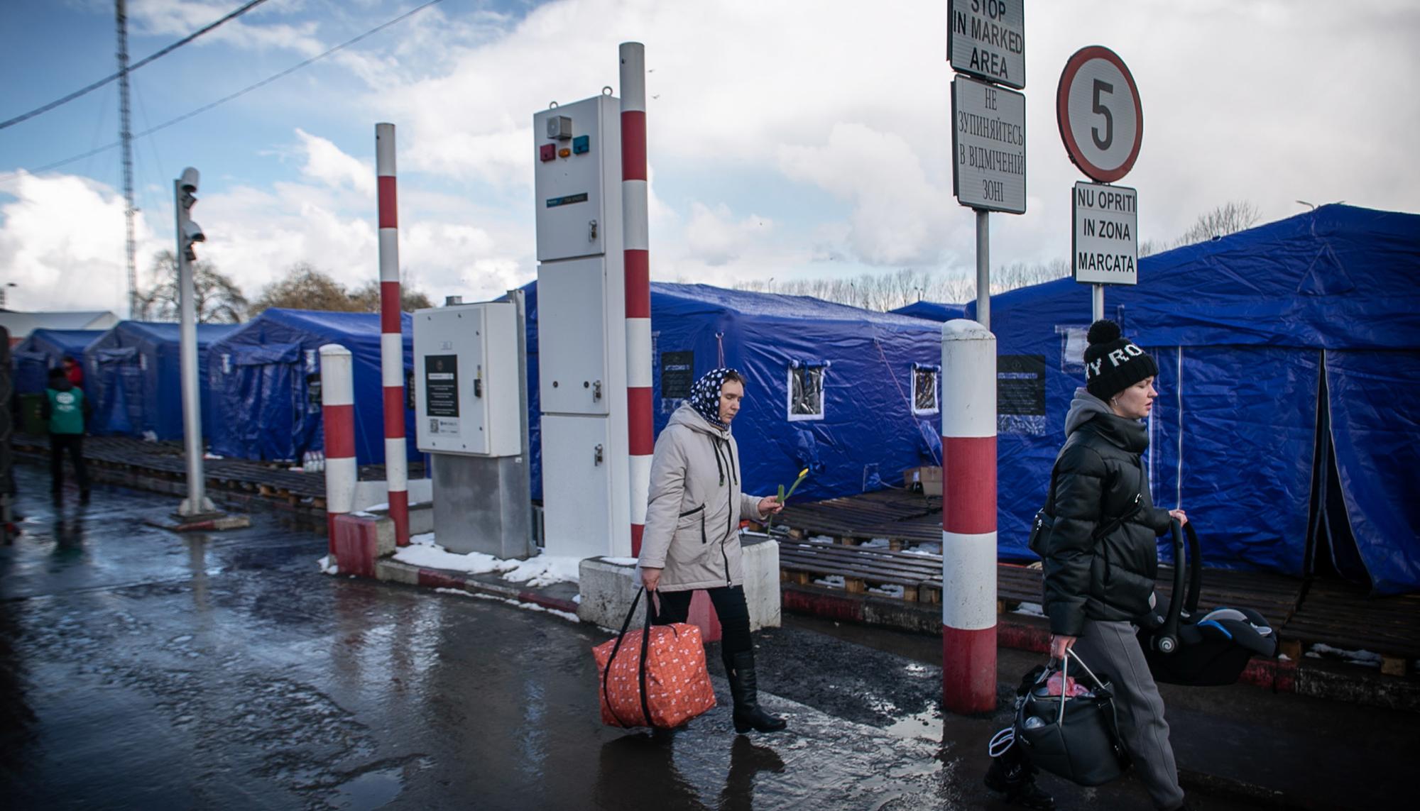 Refugiados Ucranianos frontera Rumania - 7