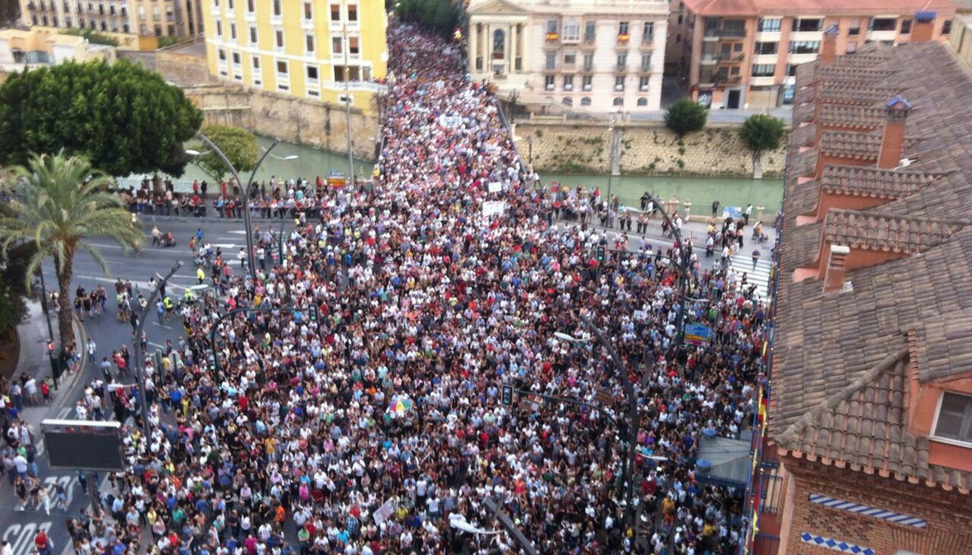 Murcia No al Muro 30 de Septiembre