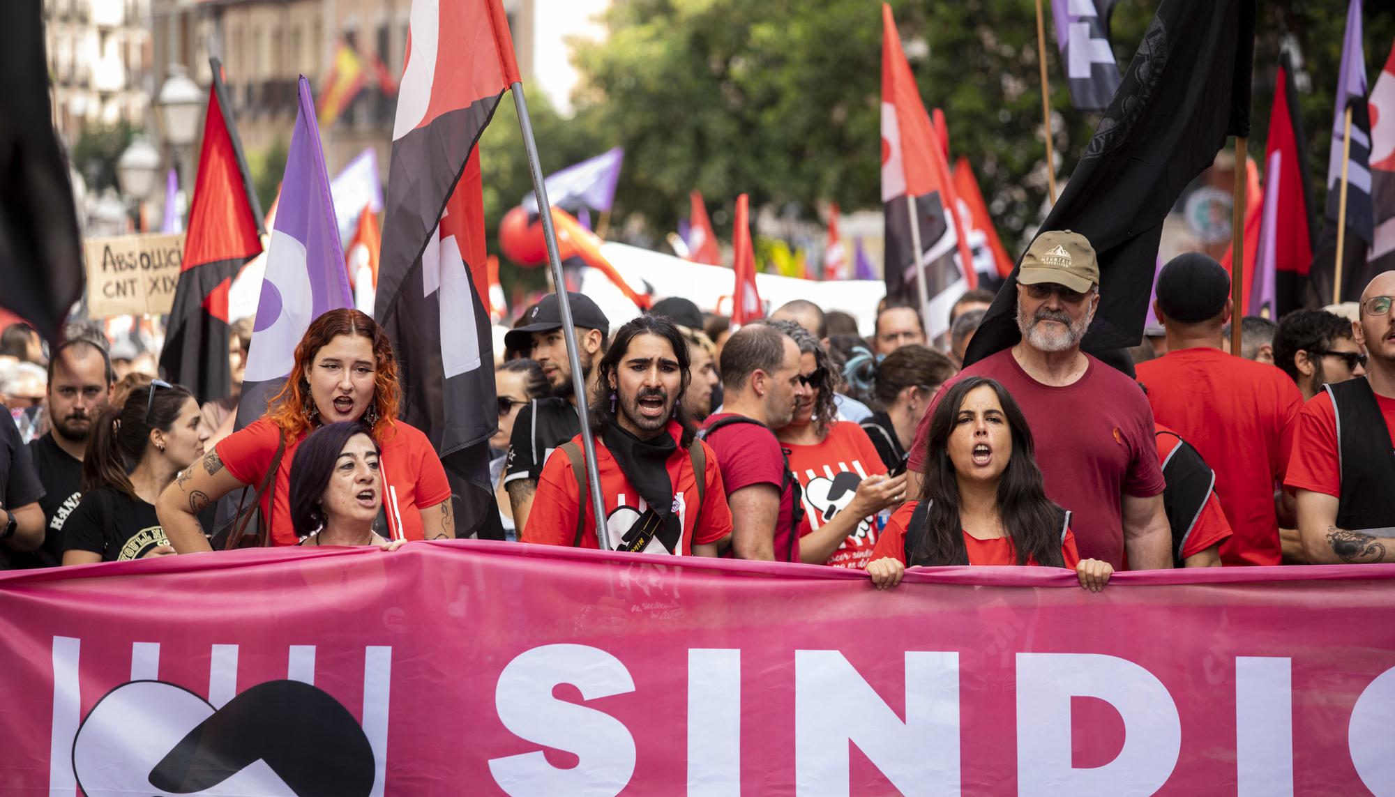 Manifestacion solidaridad La Suiza - 7