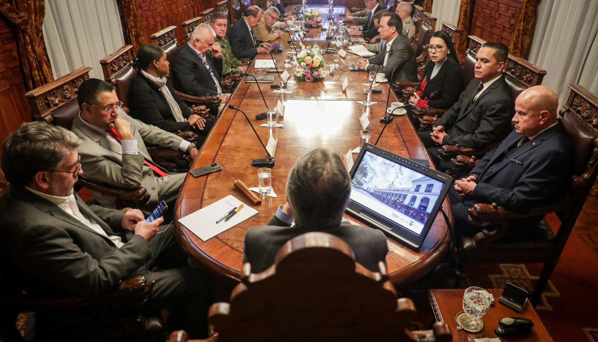 Comité seguridad ecuador