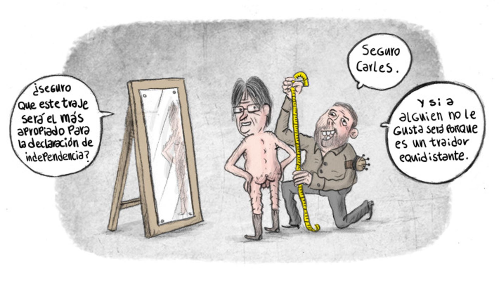 President desnudo