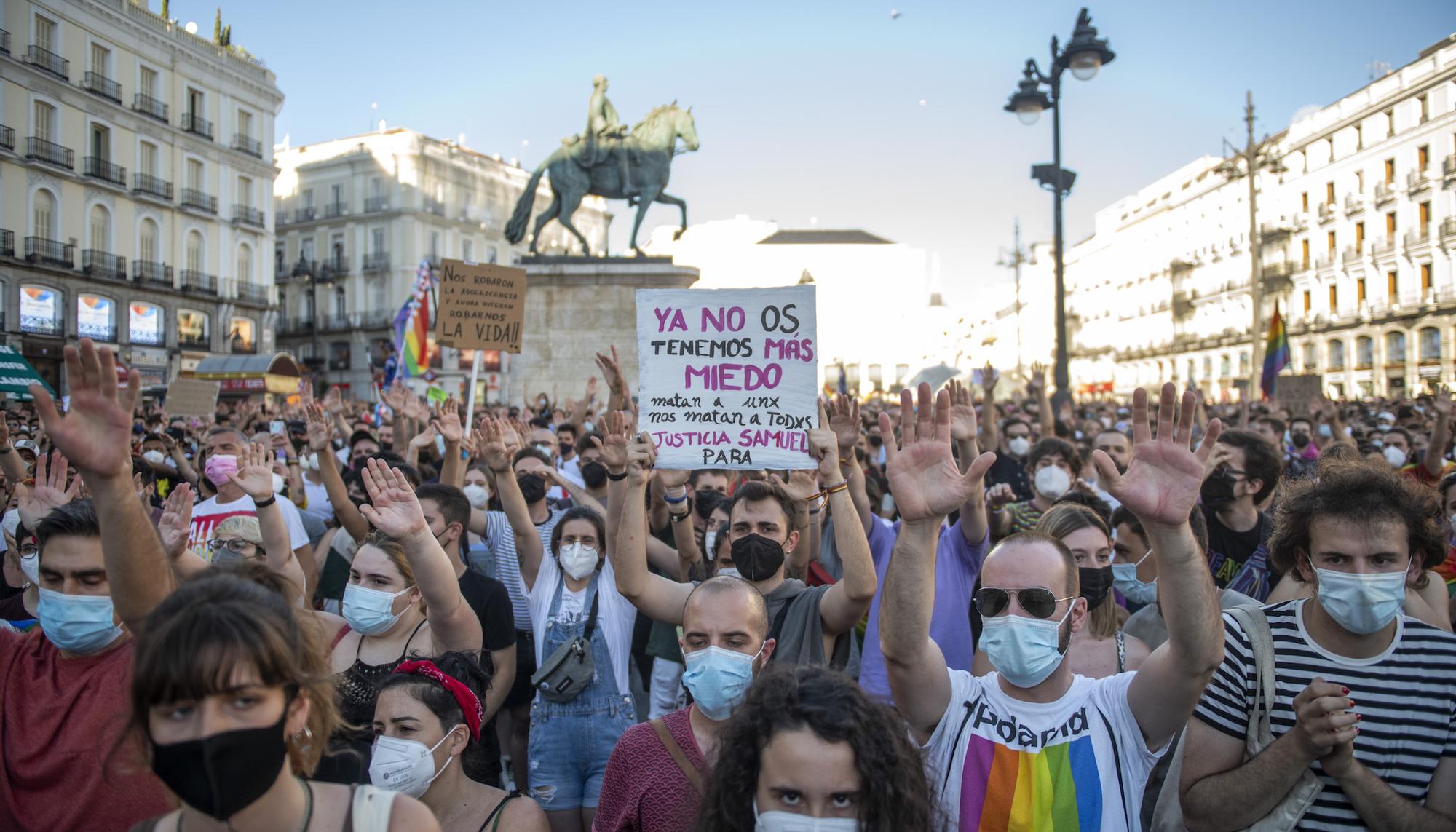 Contra los nazis, mariconazos.  #JusticiaPorSamuel - 2