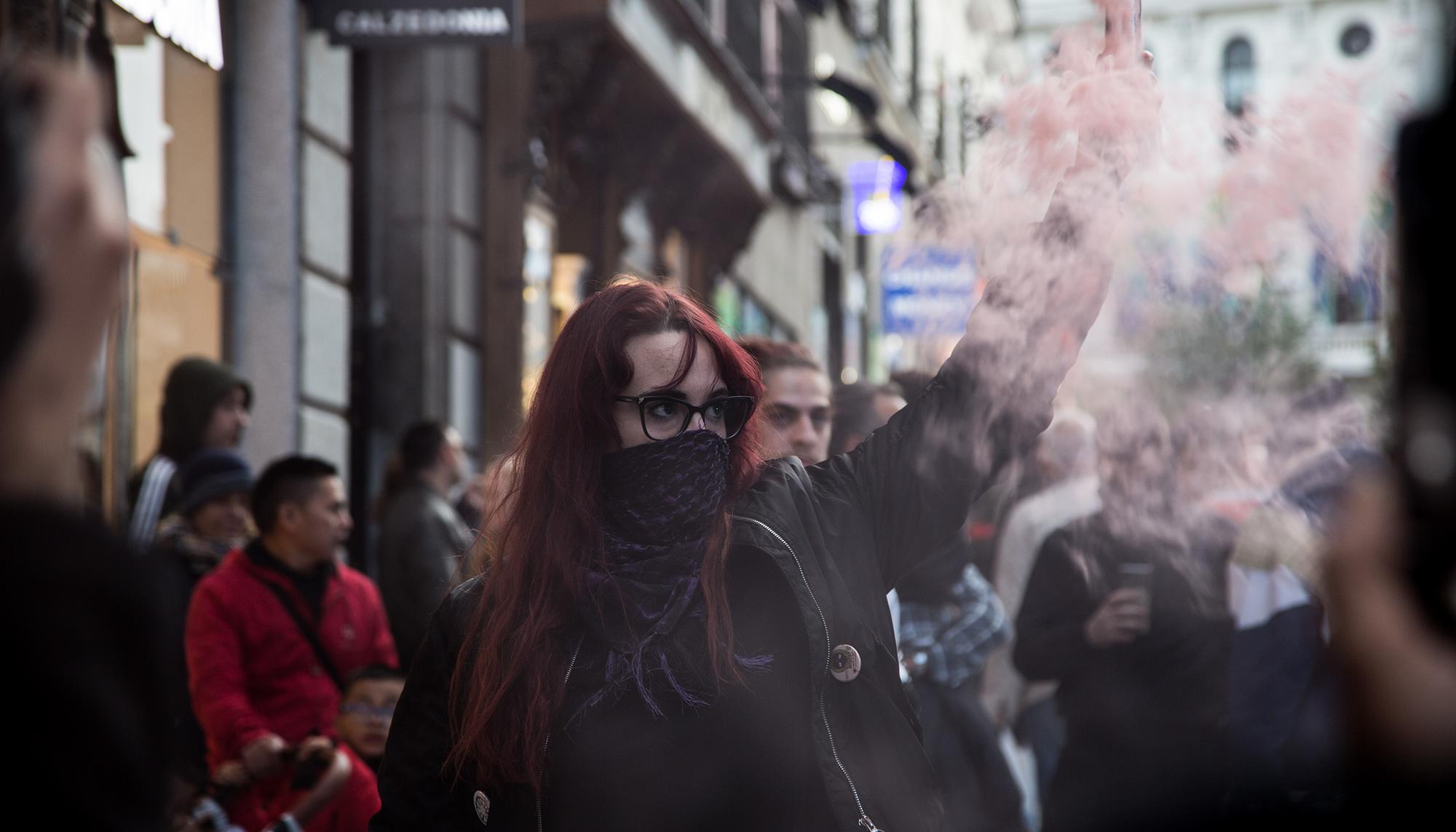 191019 Manifestación antifascista  Madrid - 1