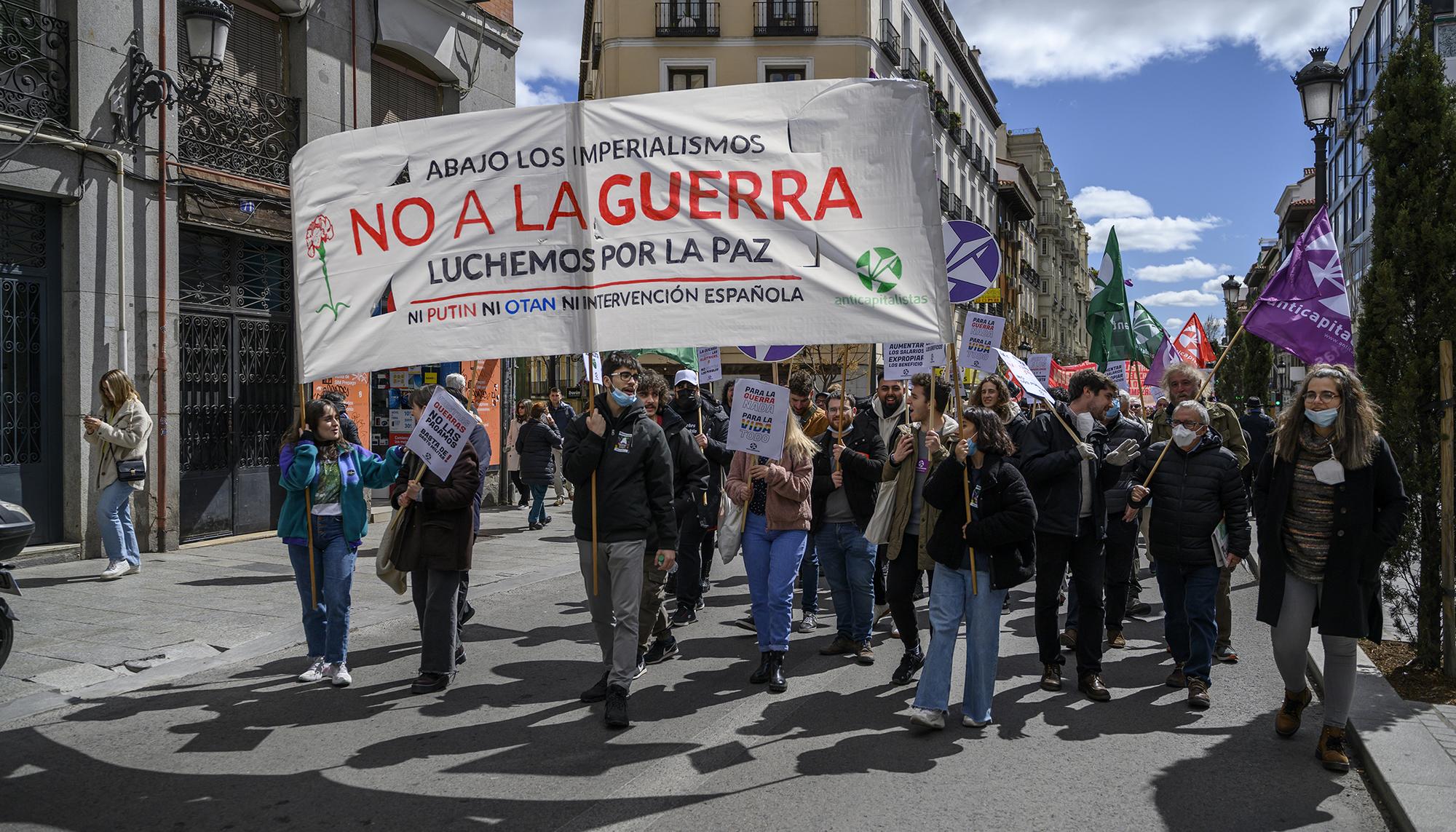 Manifestación Asamblea Popular contra la Guerra de Madrid - 5