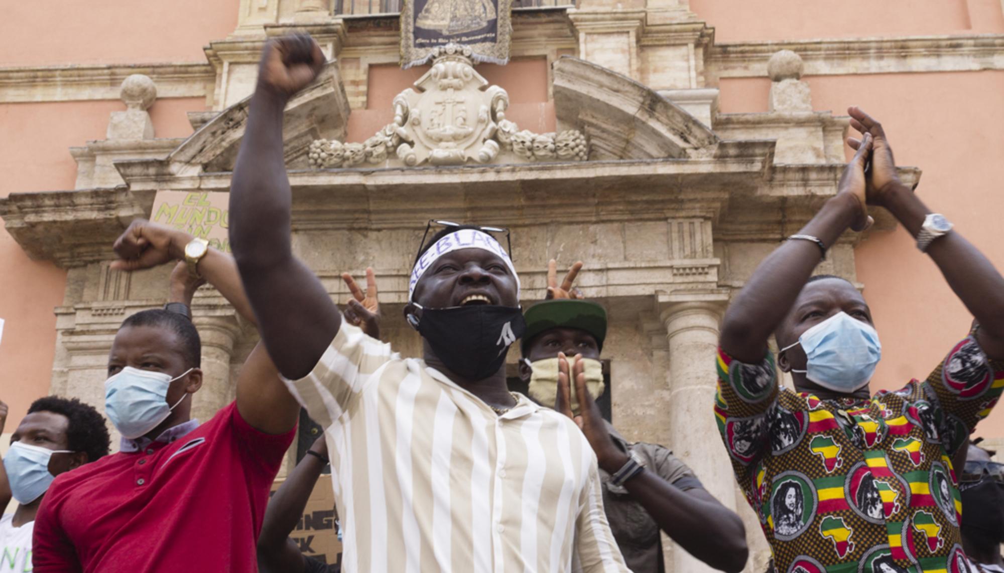 Black lives matter Valencia - 2