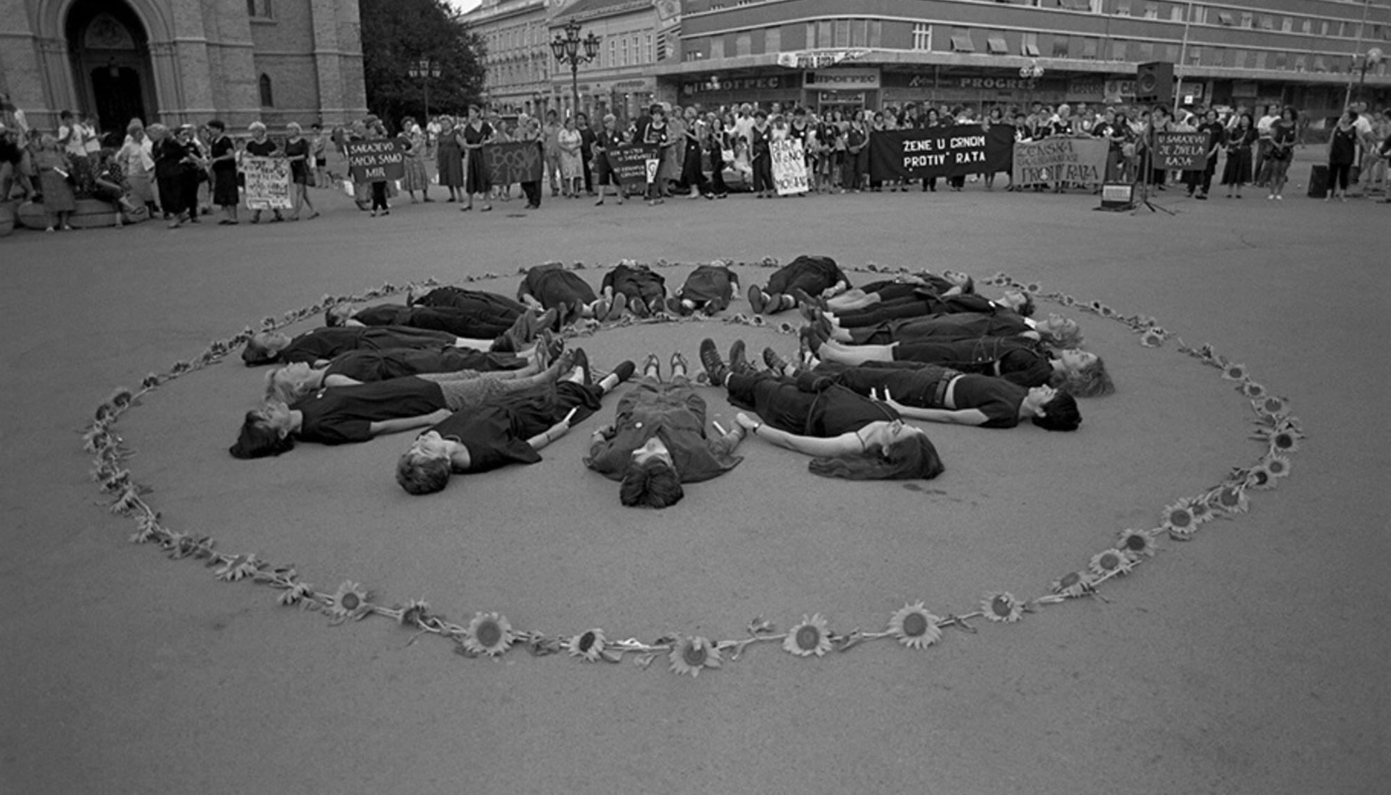 Žene u Crnom. Mujeres de Negro de Belgrado