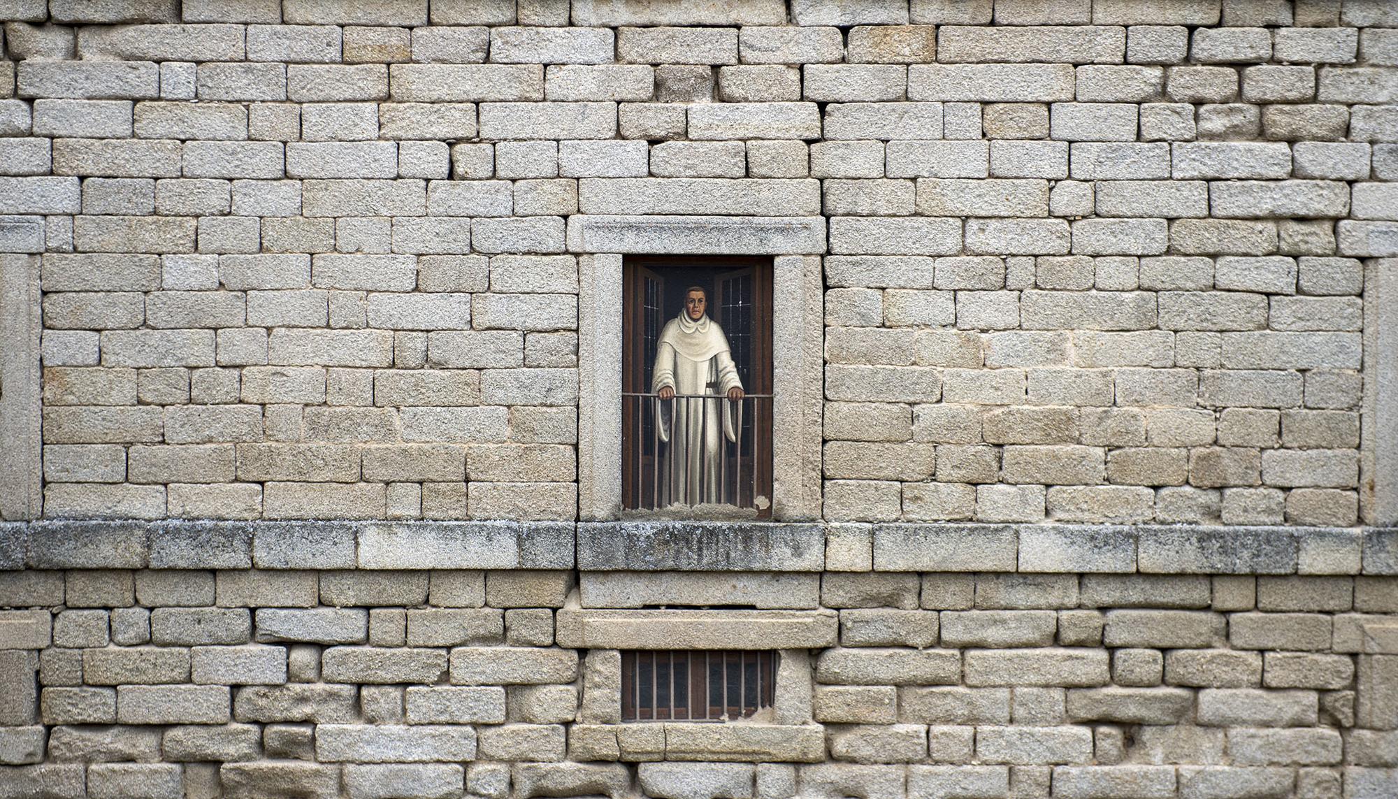 Monasterio de Santa María la Real de Valdeiglesias de Pelayos de la Presa Trampantojo