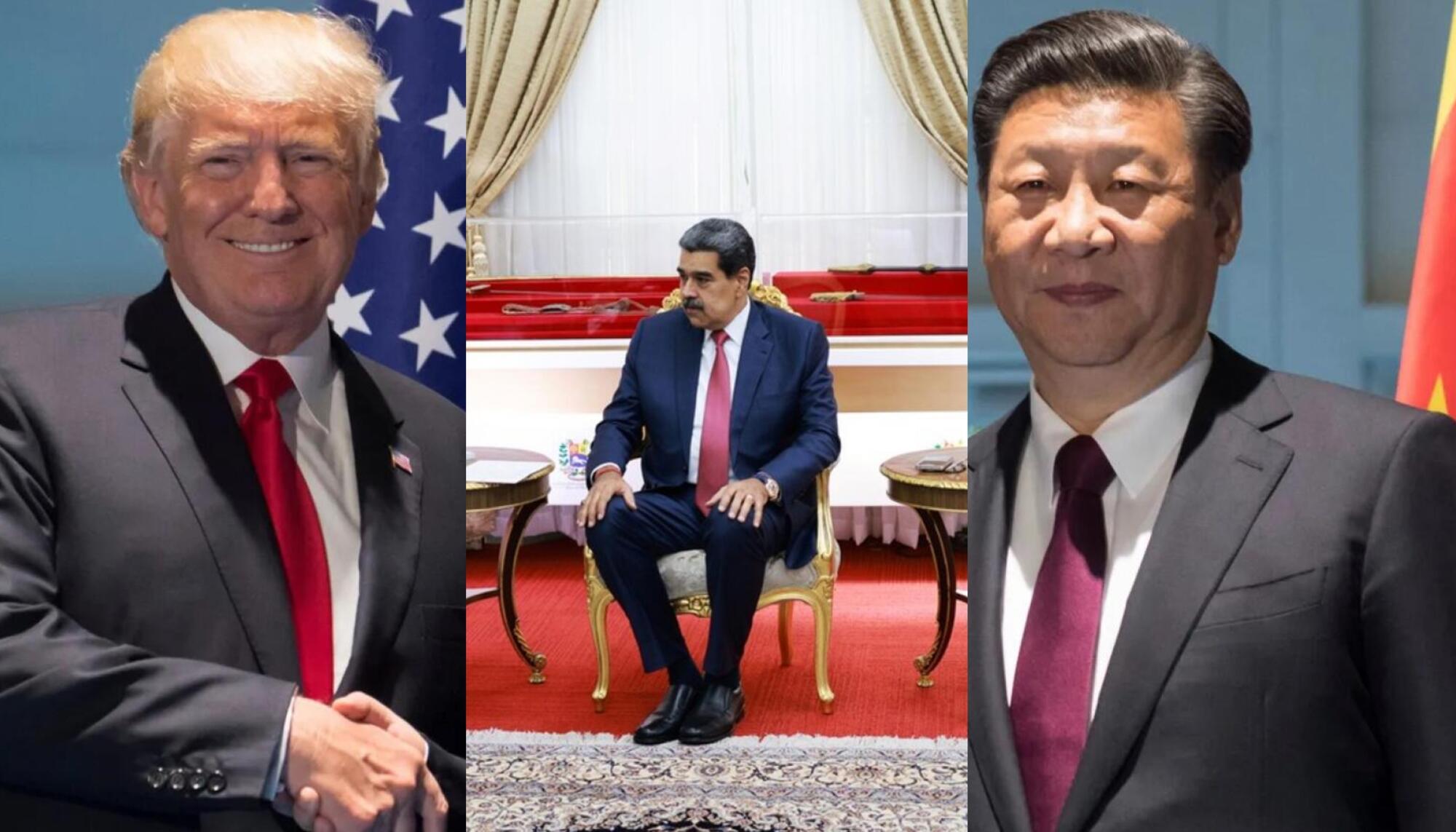 Trump Maduro Xi Jinping
